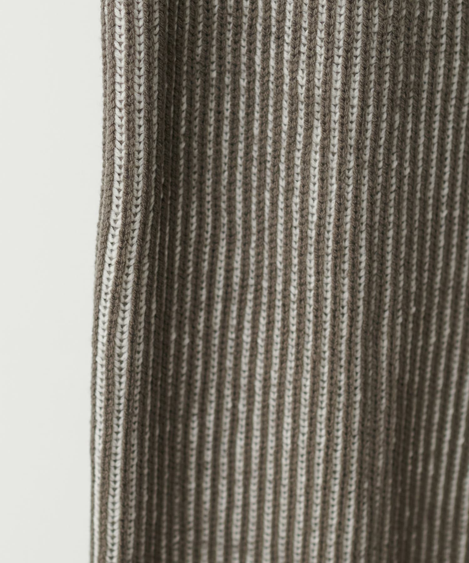 natural couture(ナチュラルクチュール) 両畦ストライプタイトスカート
