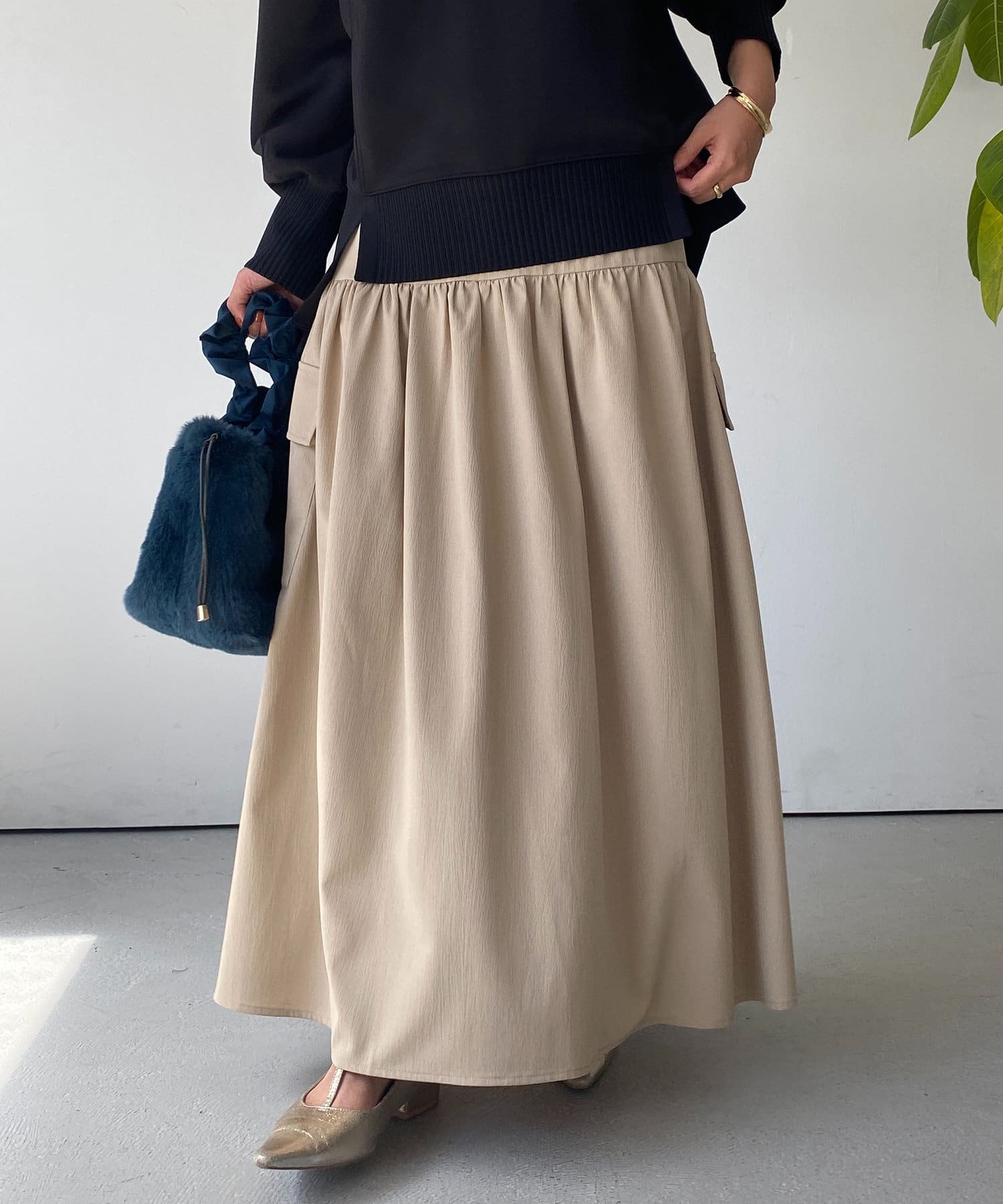 日本製安いUn dix cors 新品フレアスカート ひざ丈スカート