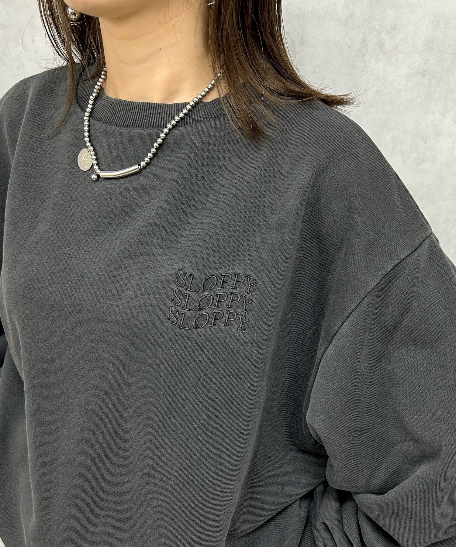 WHO'S WHO gallery】【SLOPPY】クルースウェット | OUTLET