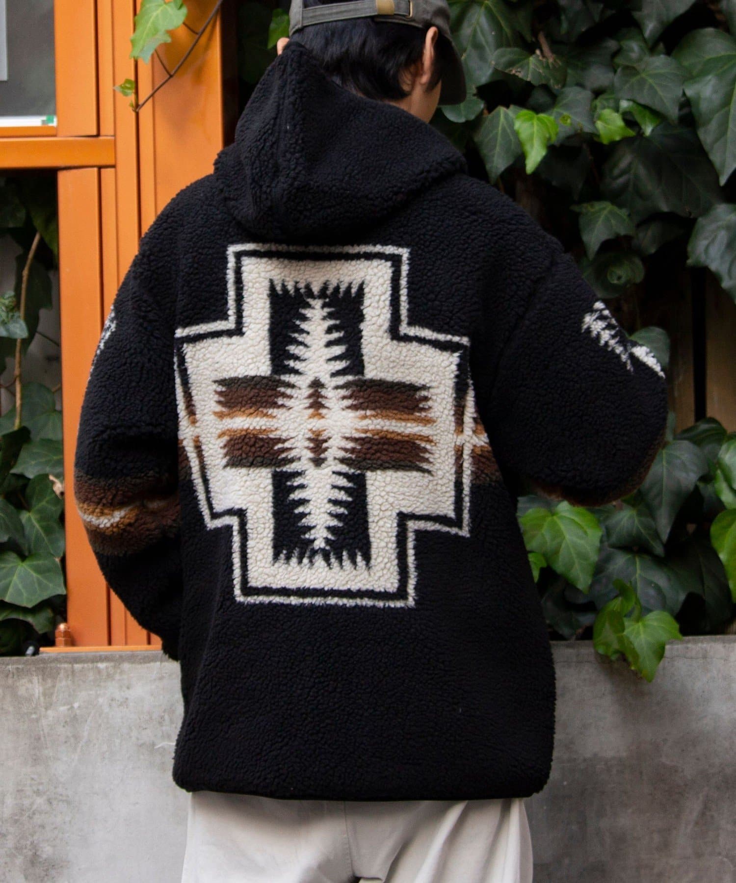 FREDY & GLOSTER(フレディ アンド グロスター) 【PENDLETON】Boa Zip Hoodie ボアジップフーディ