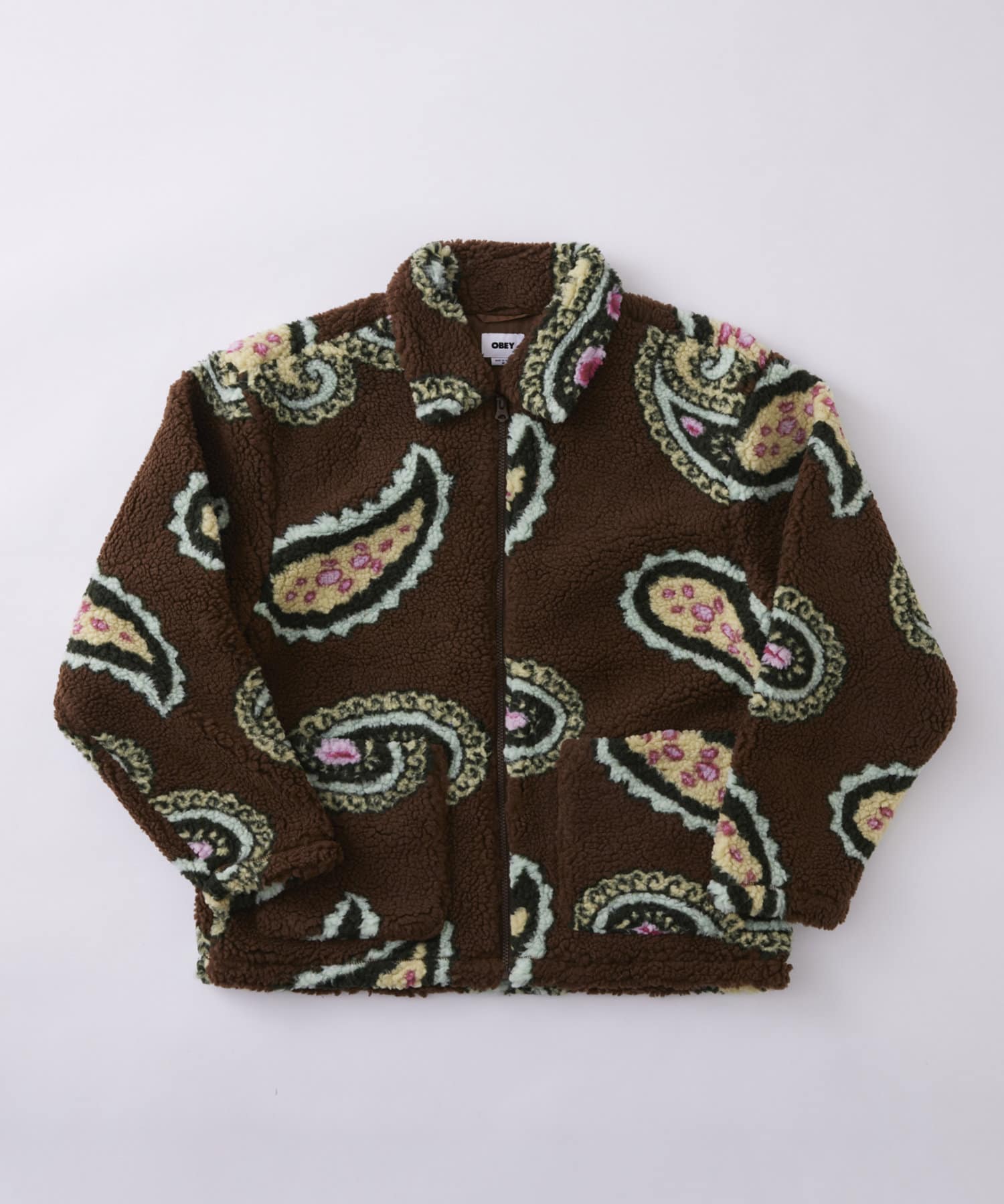 WHO’S WHO gallery(フーズフーギャラリー) OBEY PAISLEY SHERPA JACKET