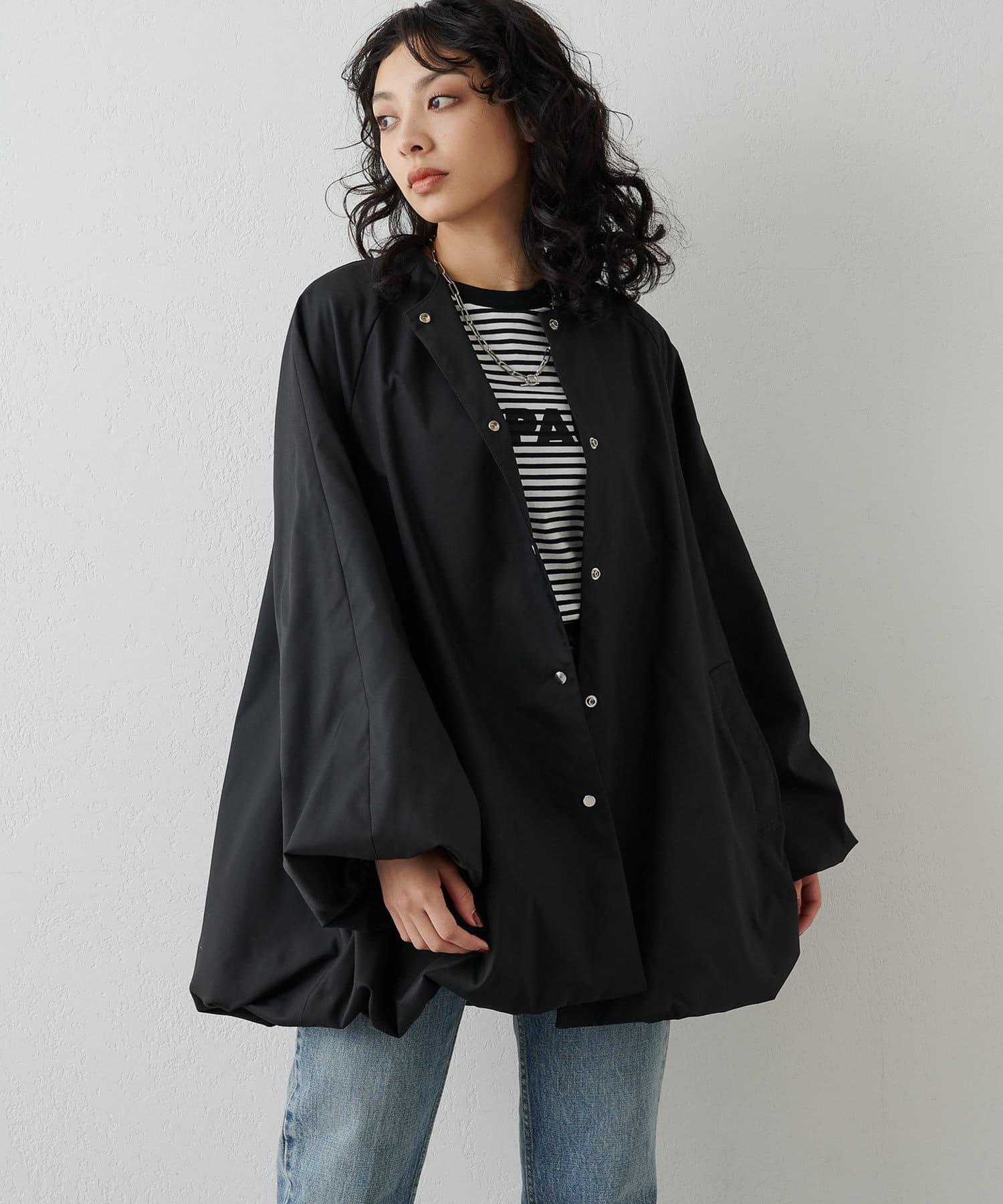 ☆試着のみ☆マーリエルカセット☆コート☆15号 JAPAN LIMITED