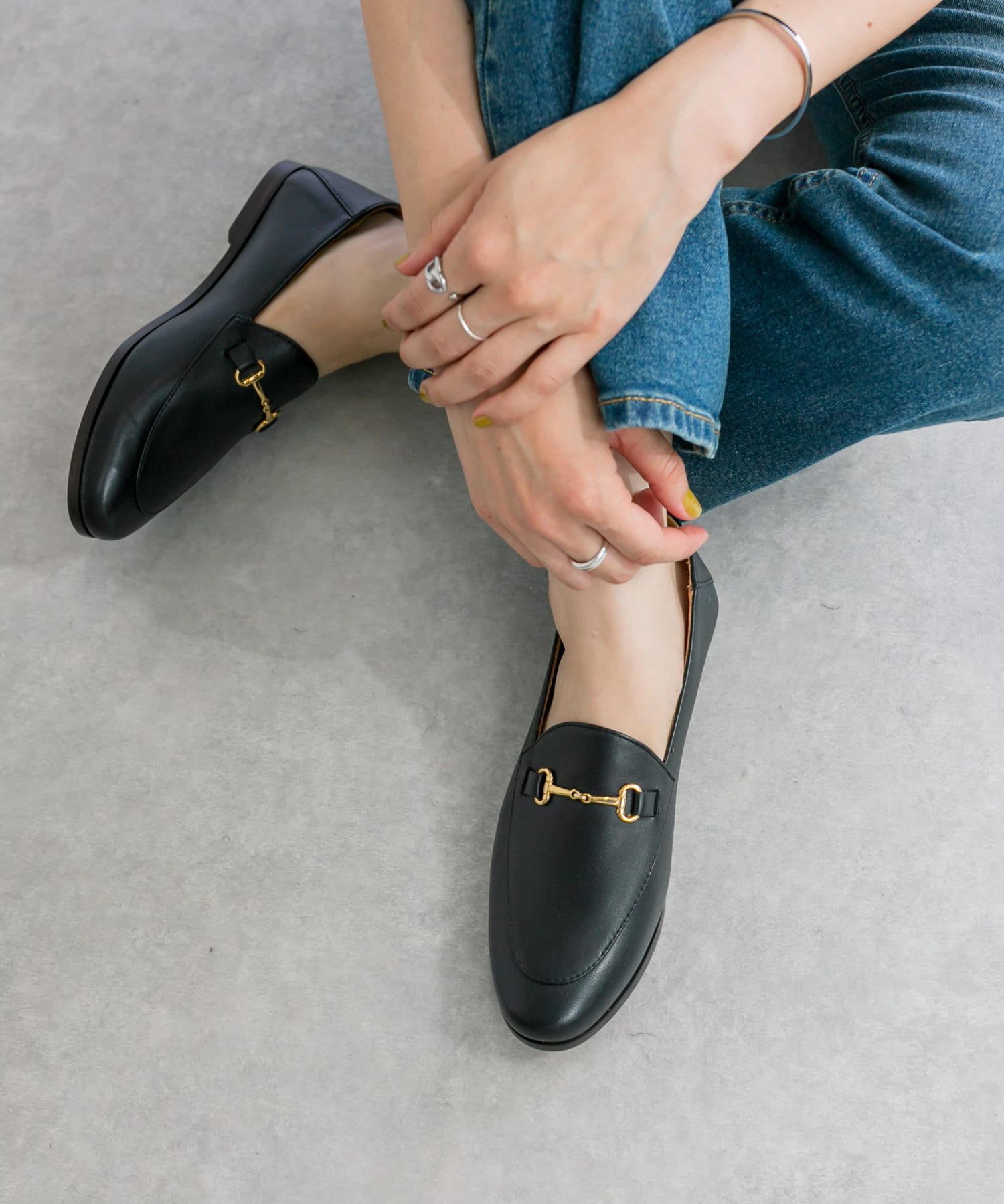 RIVE DROITE(リヴドロワ) レディース 【CAMINANDO(カミナンド)】BIT SLIP On Shoes ブラック