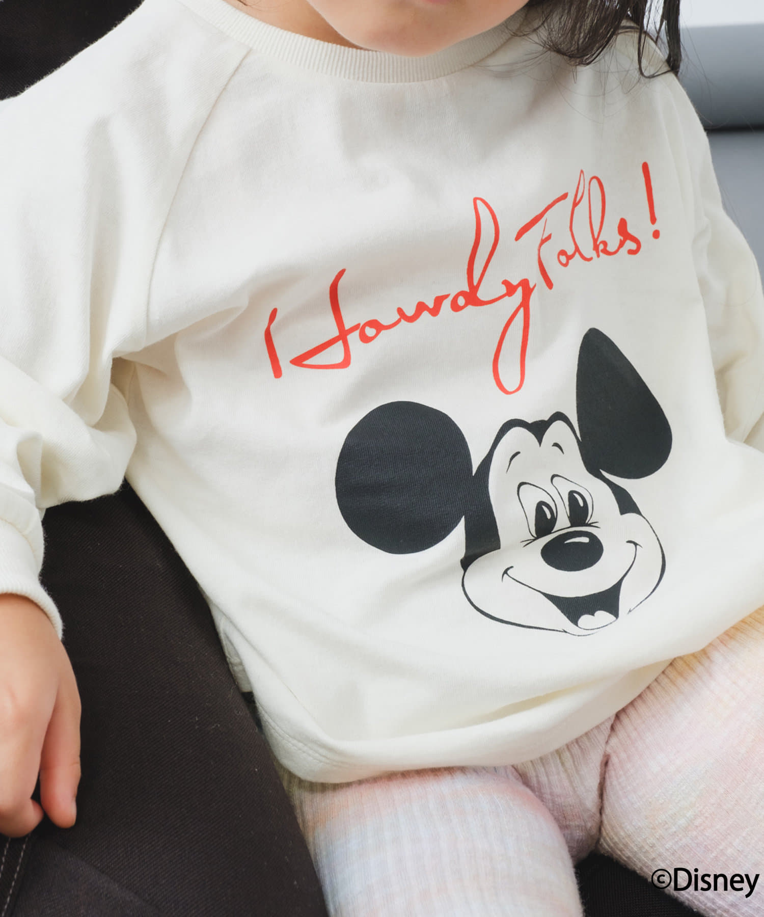 Kastane】【Mickey Mouse】ロンTEE KIDS | OUTLET(アウトレット)キッズ