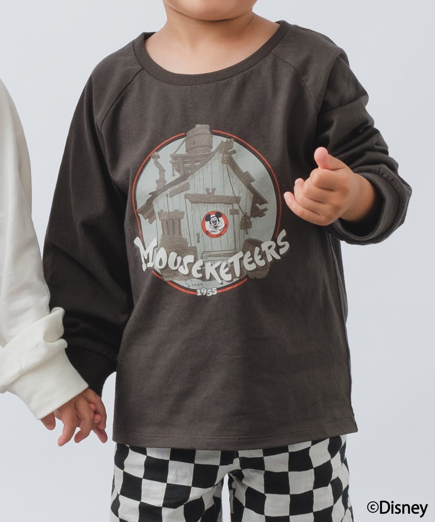 Kastane】【Mickey Mouse】ロンTEE KIDS | OUTLET(アウトレット)キッズ