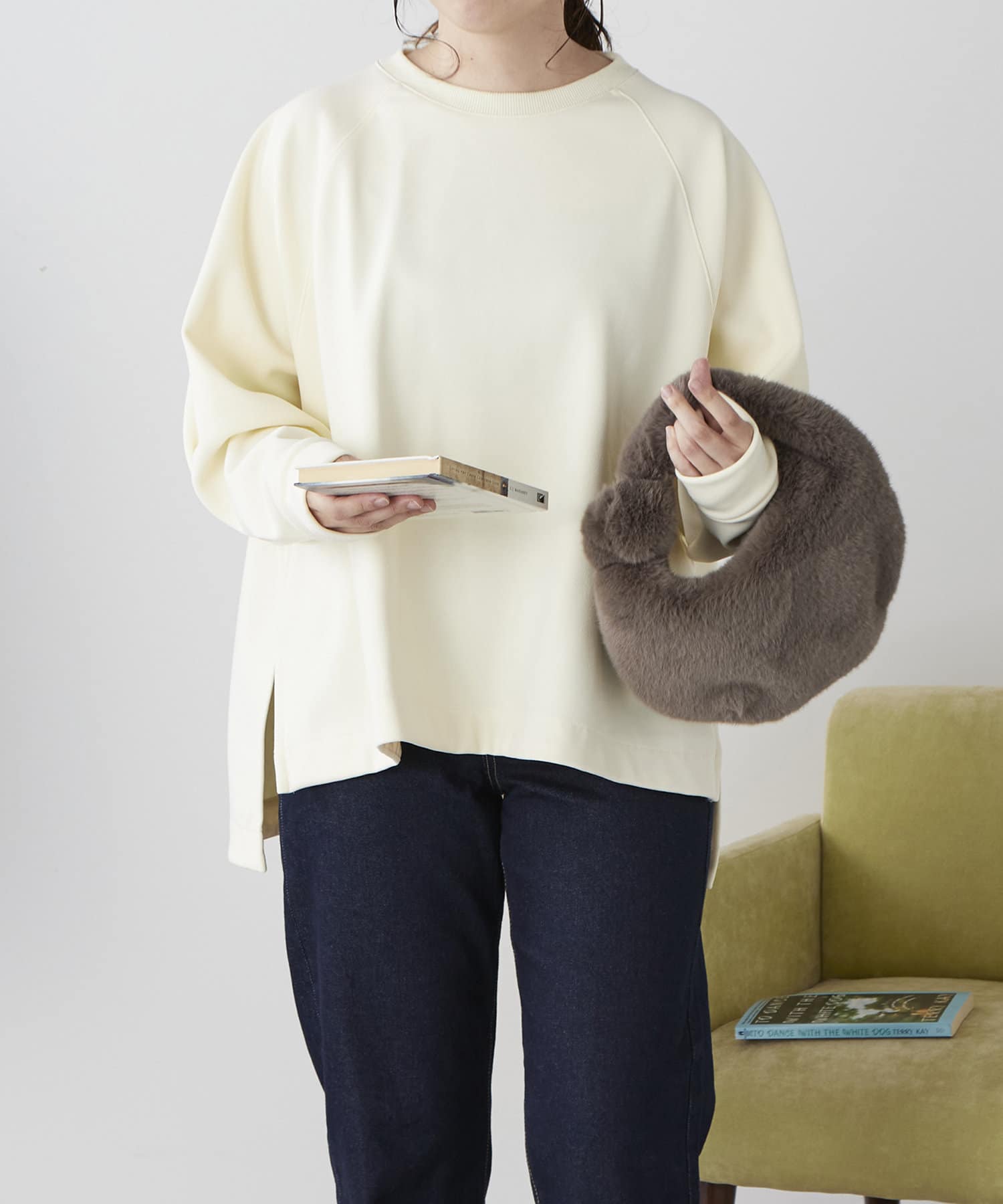 nao】裏ベロアトップス | NICE CLAUP / OLIVE des OLIVE OUTLET
