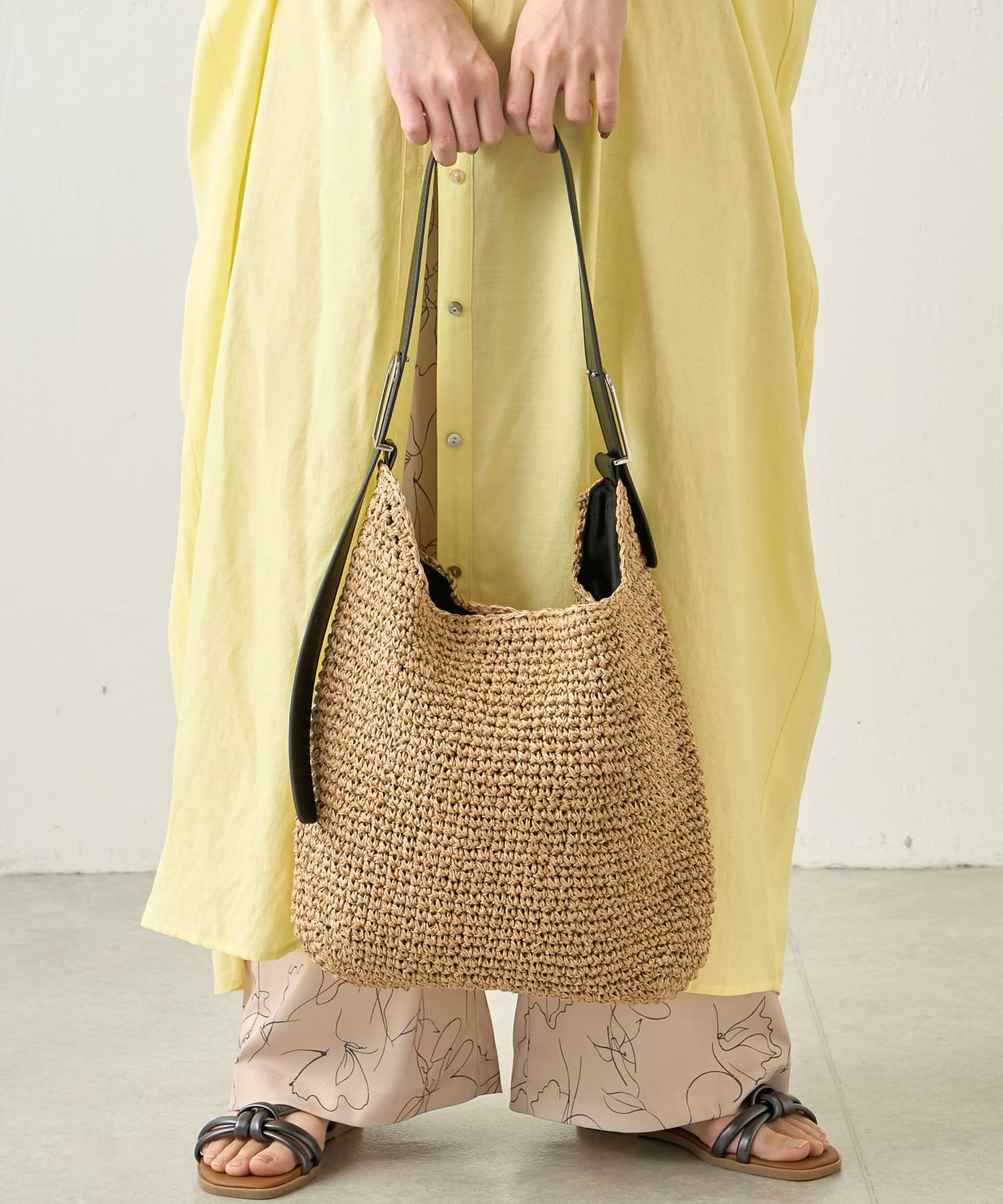 Jena　espace merveilleux(ジェナ　エスパスメルヴェイユ) フリーハンドルトートバッグ