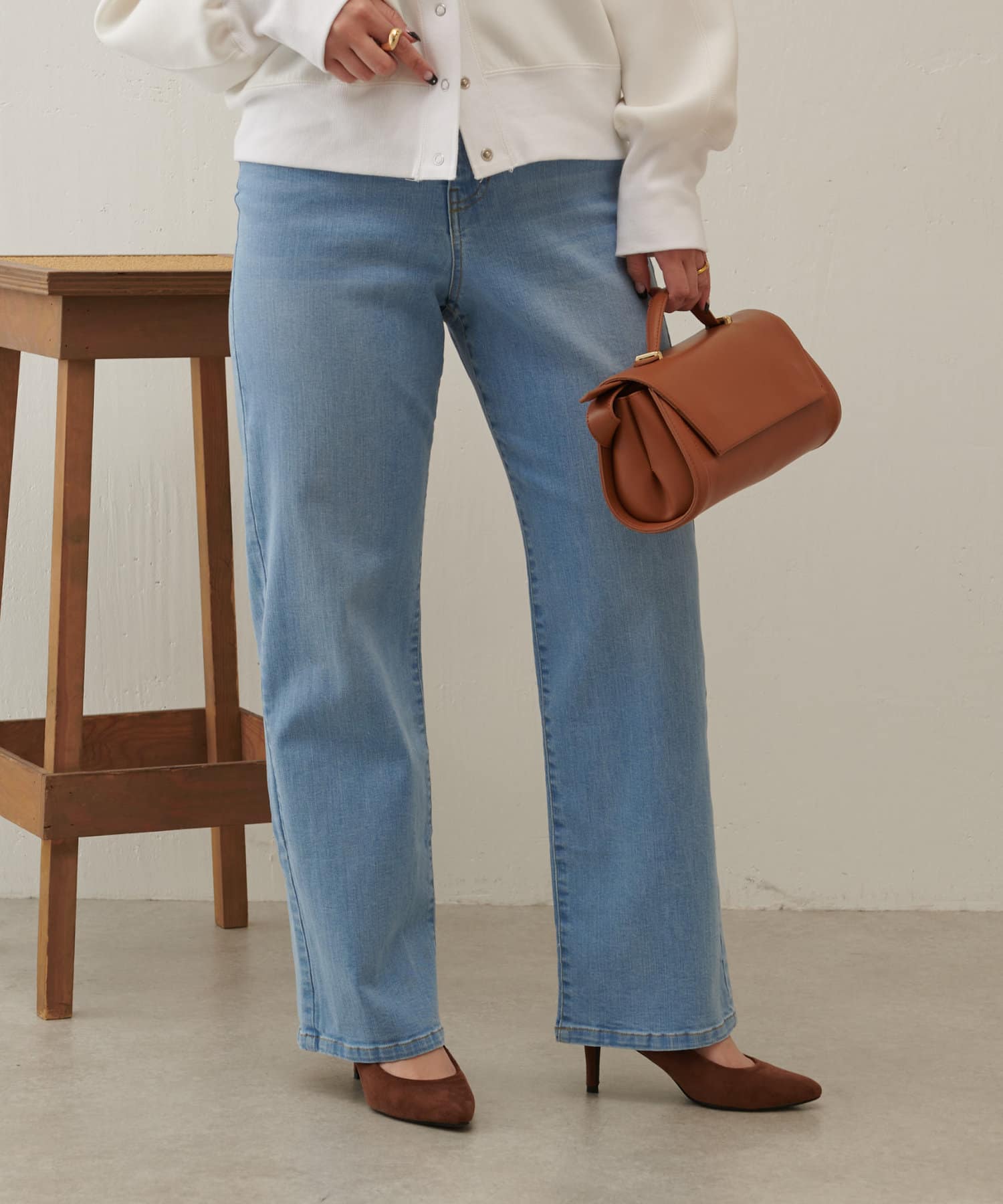 ストレートデニムパンツ | Jena espace merveilleux(ジェナ