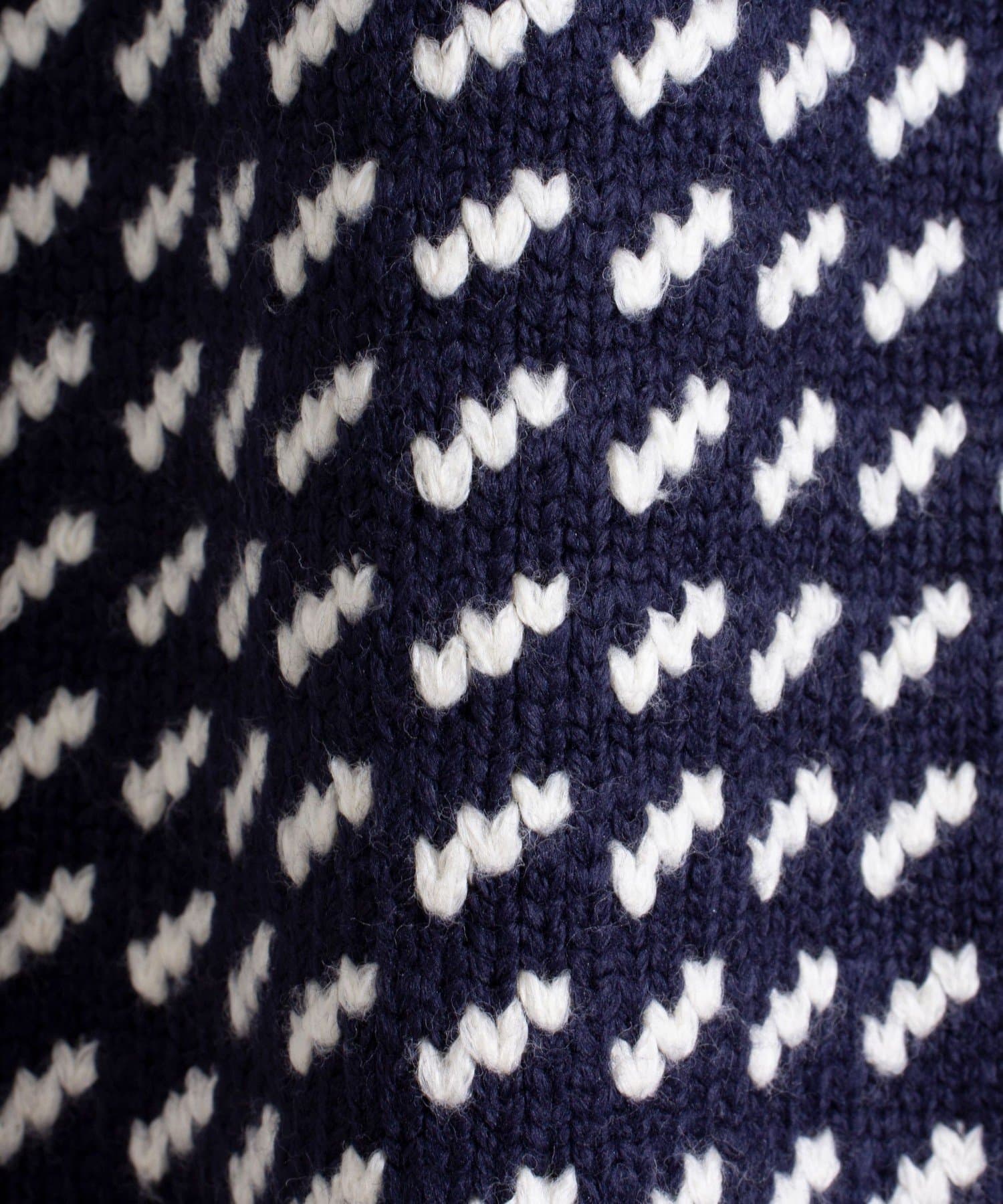 FREDY & GLOSTER(フレディ アンド グロスター) 【L.L.Bean】Birds-Eye バーズアイニット クルーネック