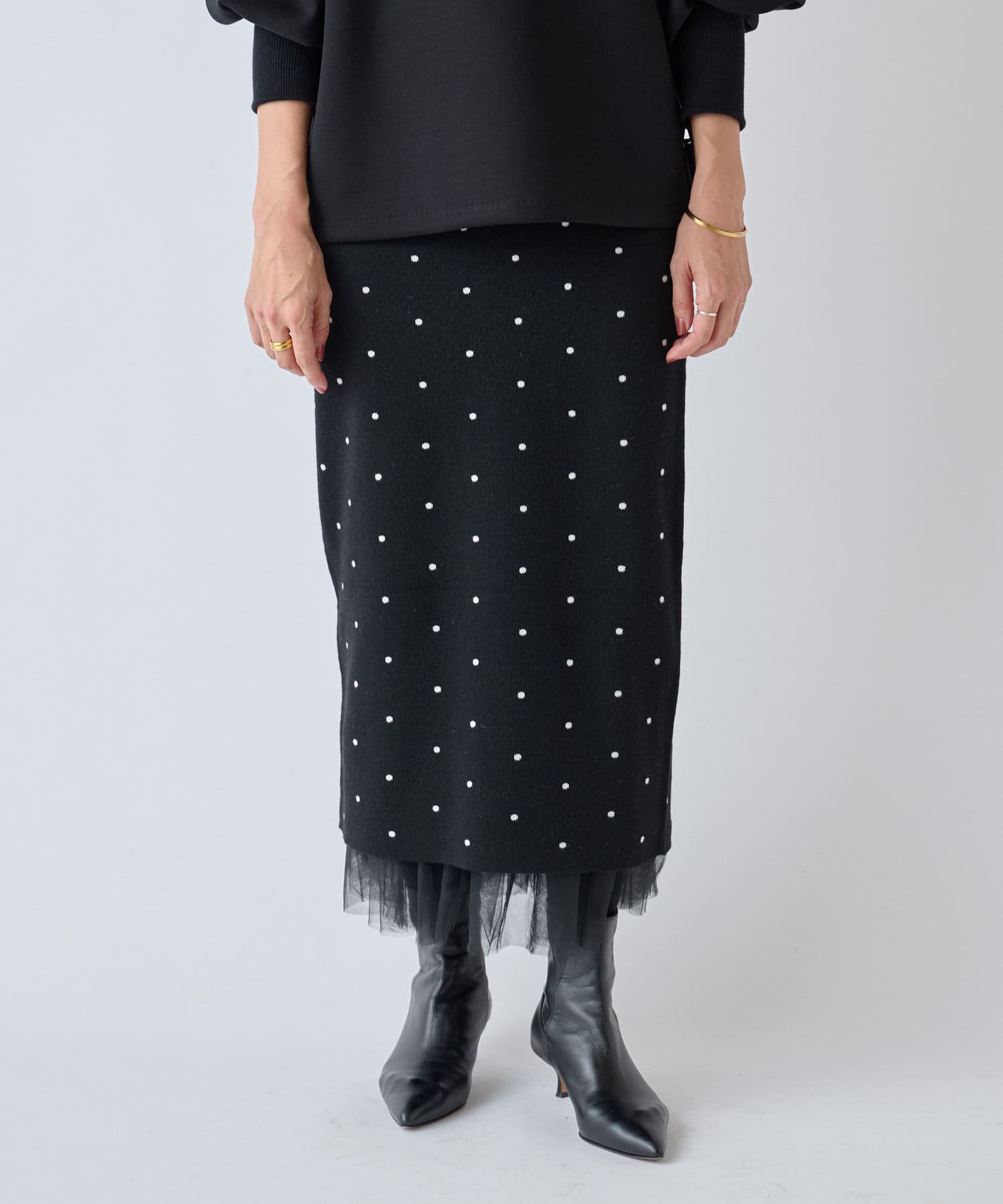 BEARDSLEY☆ チュチュニットスカート 新品