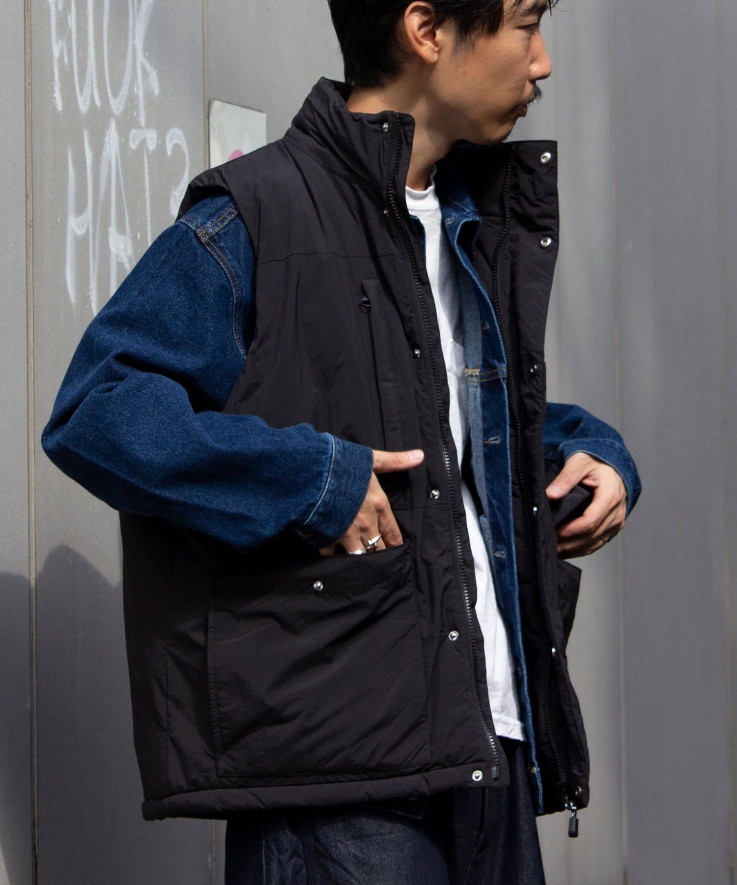 UNIVERSAL OVERALL】PADDING VEST パディングベスト | FREDY & GLOSTER