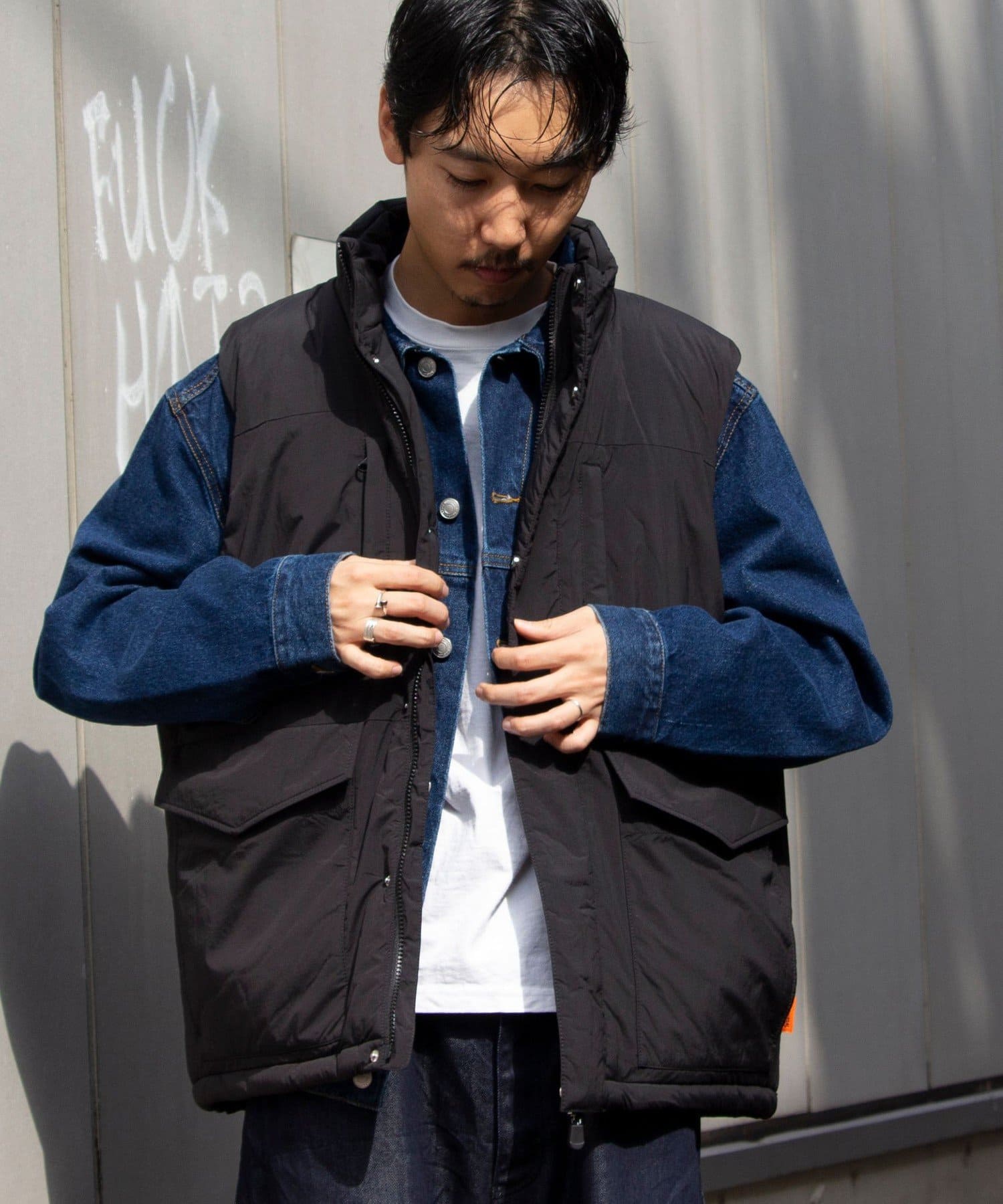 UNIVERSAL OVERALL】PADDING VEST パディングベスト | FREDY & GLOSTER