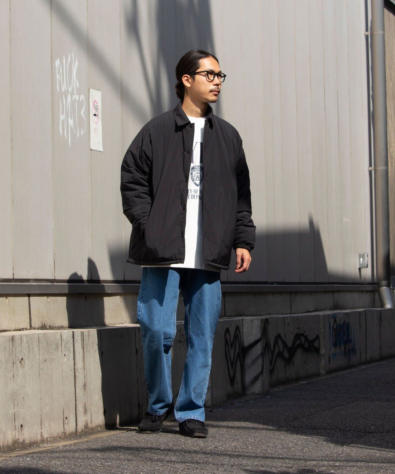 UNIVERSAL OVERALL】PADDING COACH JACKET | FREDY & GLOSTER(フレディ