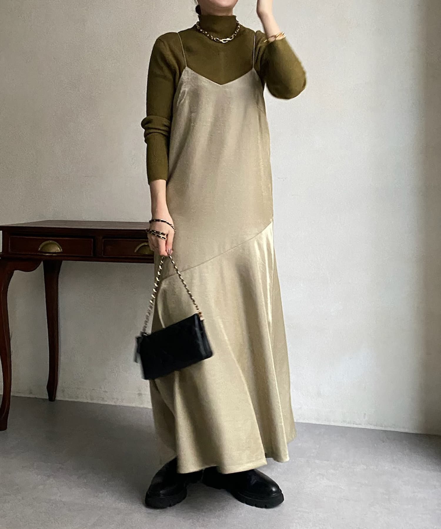 WEB限定】切替キャミワンピース | DOUDOU(ドゥドゥ)レディース | PAL