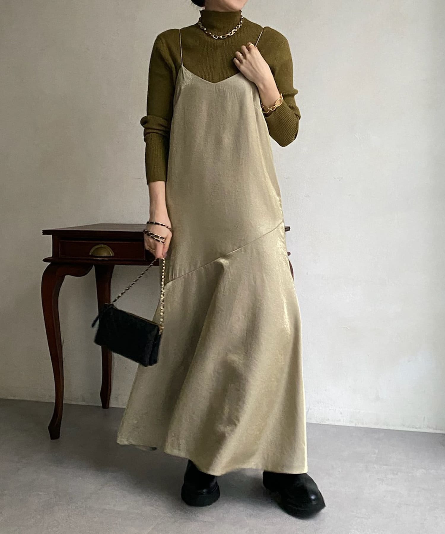 WEB限定】切替キャミワンピース | DOUDOU(ドゥドゥ)レディース | PAL