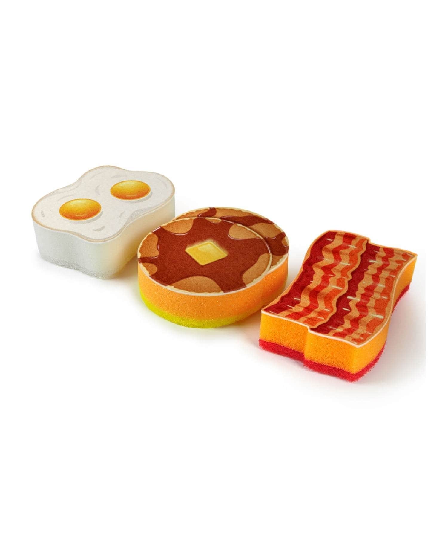 BIRTHDAY BAR(バースデイバー) 【Fred フレッド】ブレックファスト スクラブスポンジ 3個セット