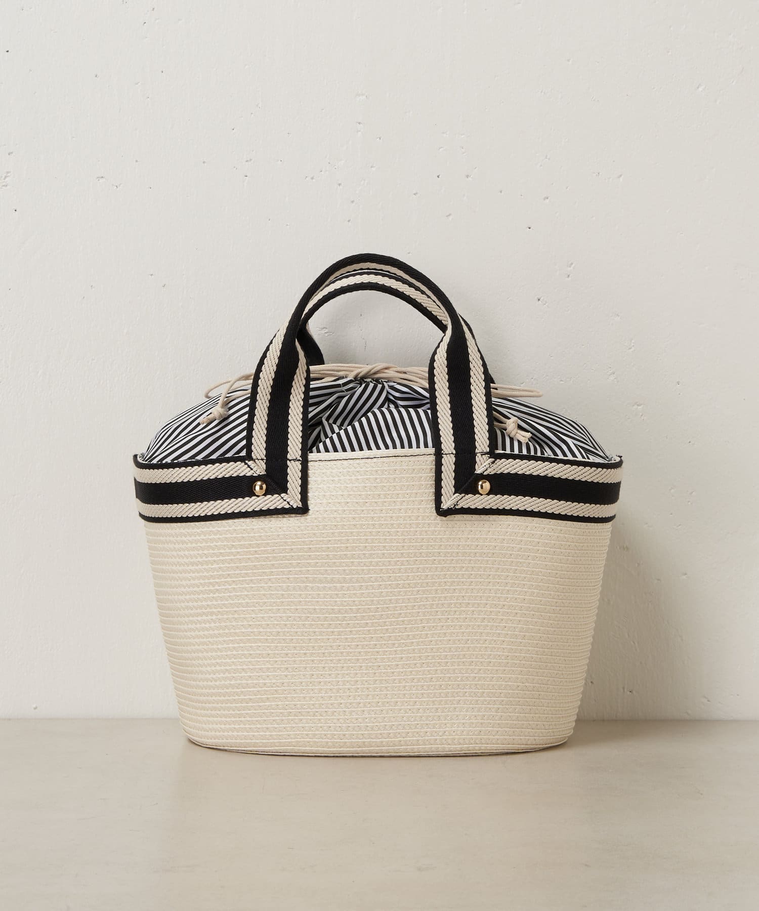 【美品】カゴバッグ　Jena コンビテープカゴバッグ | Jena espace merveilleux(ジェナ