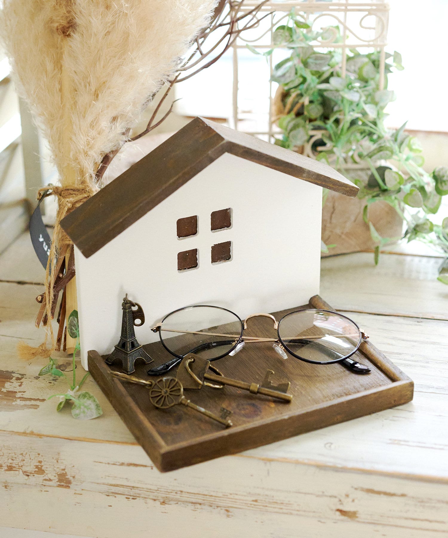 サリュ　Salut! おうちシリーズ　廃盤品　4点セット　おうち型　小物入れ salut! サリュ おうちシリーズ お家ボックス ケーブル収納 小物