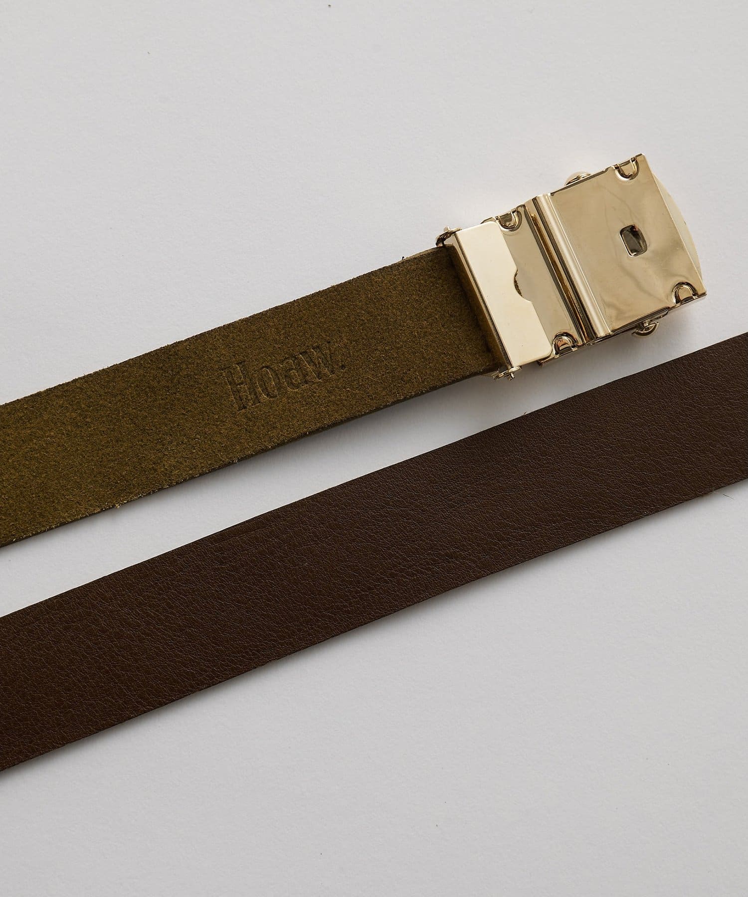 Whim Gazette(ウィム ガゼット) 【Hoaw.】レザーガチャベルト