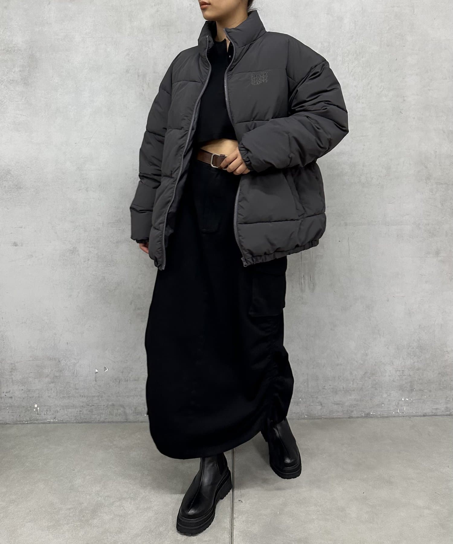 OUTLET(アウトレット) 【WHO'S WHO gallery】【SLOPPY/スロッピー】中綿ブルゾン