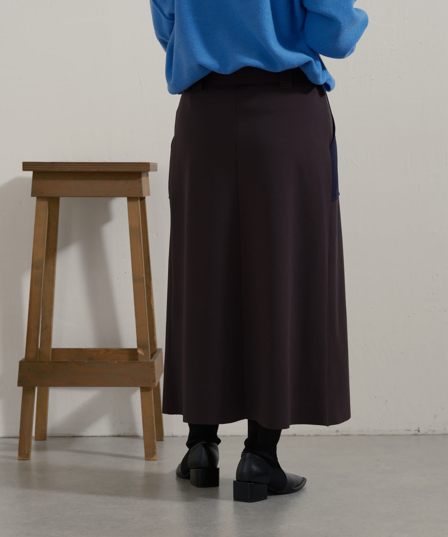 Jena　espace merveilleux(ジェナ　エスパスメルヴェイユ) 【大人上品】ボンディングプリーツスカート