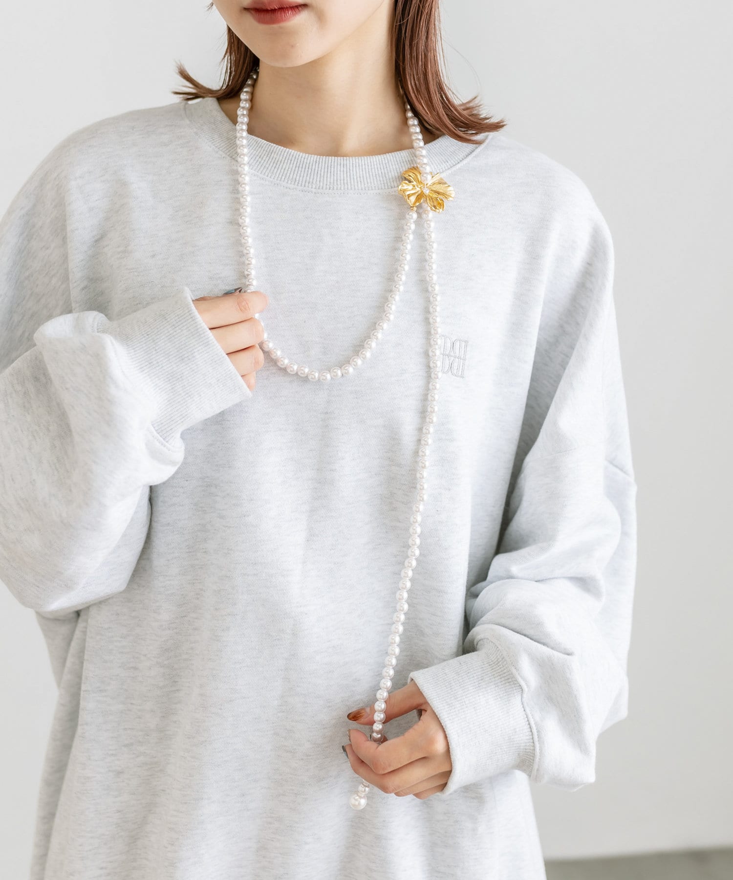 mystic(ミスティック) [Eau] pealflower necklace
