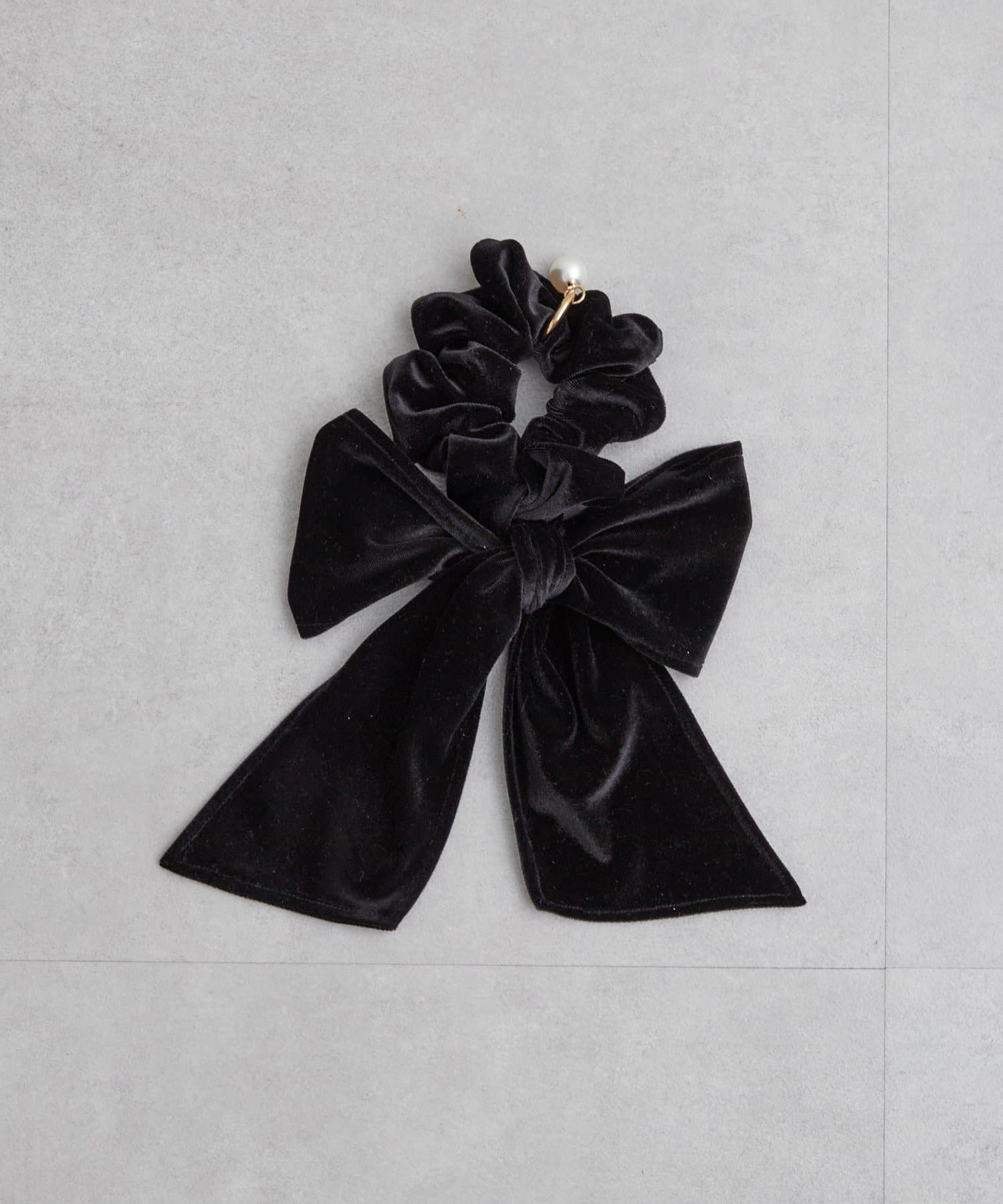 Chico】ベロアロングリボンシュシュ | OUTLET(アウトレット)レディース