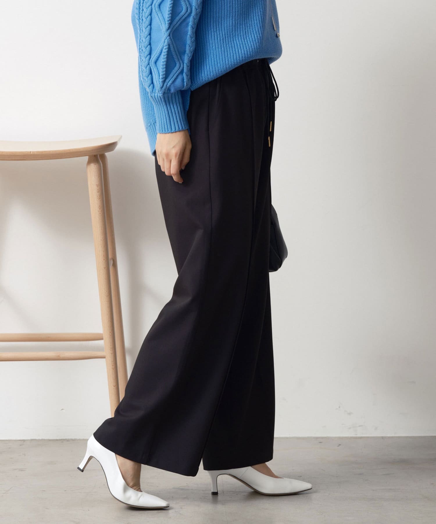 Jena　espace merveilleux(ジェナ　エスパスメルヴェイユ) トロミイージーパンツ