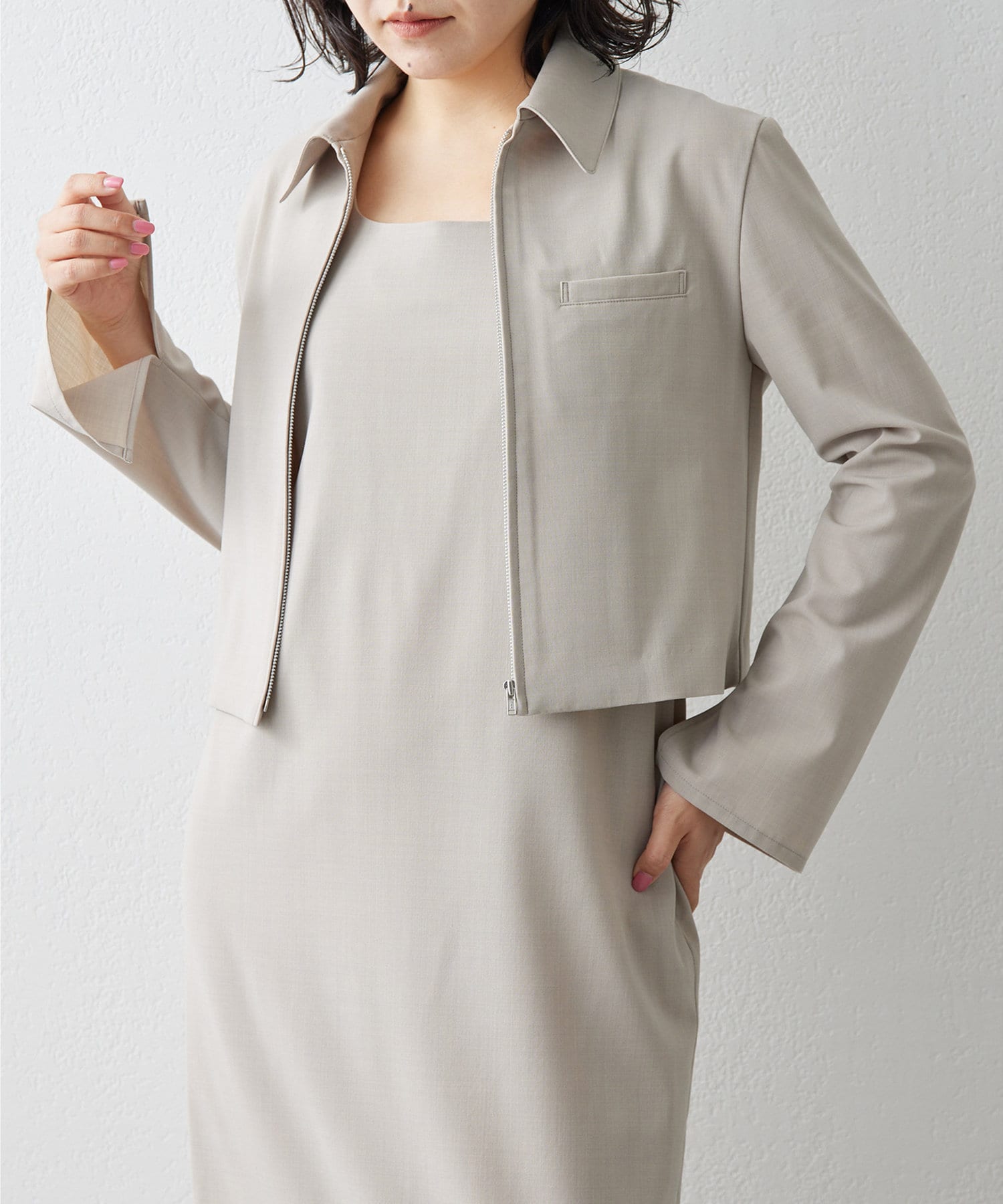 ボックスジャケット | Whim Gazette(ウィム ガゼット)レディース