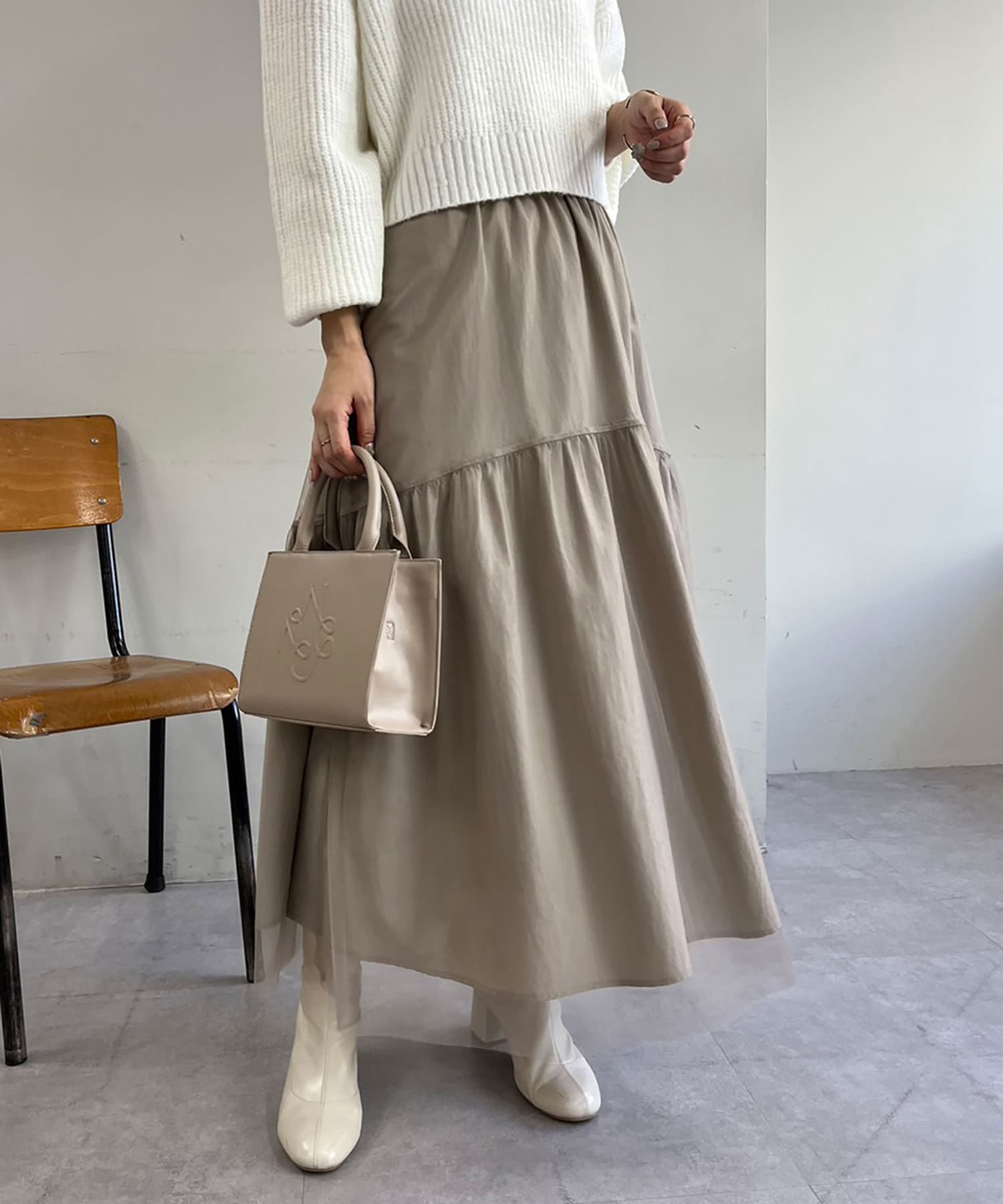 one after another】リバーシブルスカート | NICE CLAUP / OLIVE des