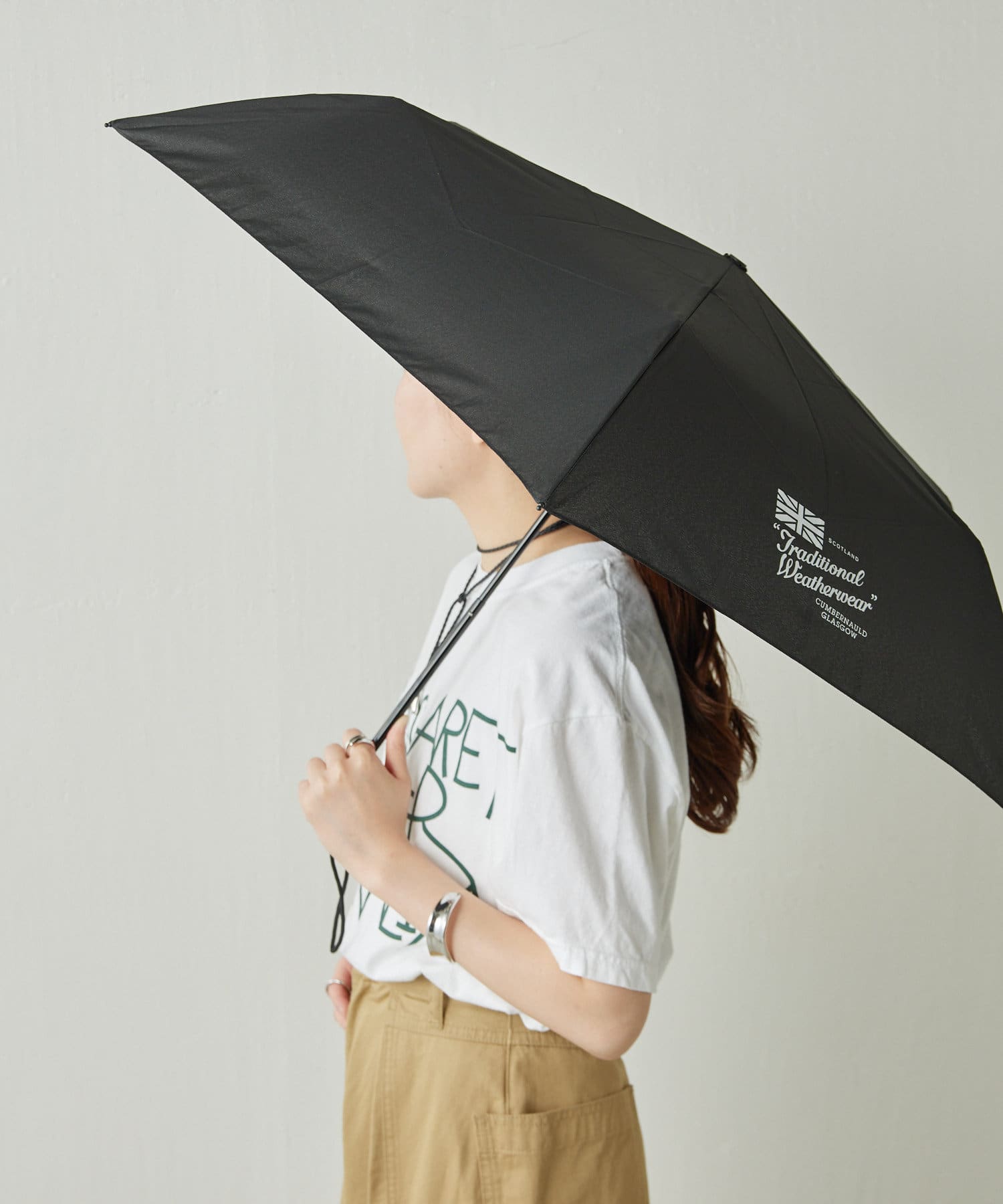 COLLAGE GALLARDAGALANTE(コラージュ ガリャルダガランテ) 【Traditional Weatherwear】折り畳み傘