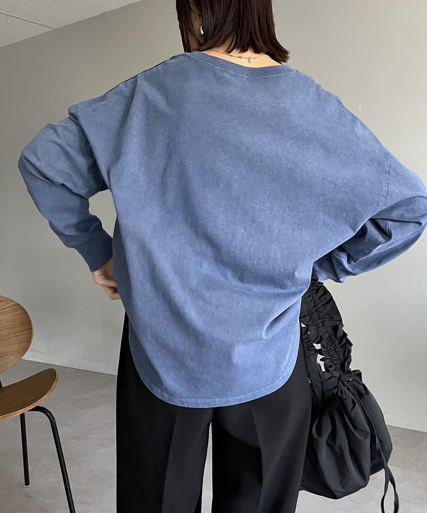早い者勝ち★CAPRICIEUX LE'MAGE スエットライクロンT 早い者勝ち☆CAPRICIEUX LE'MAGE スエットライクロンT