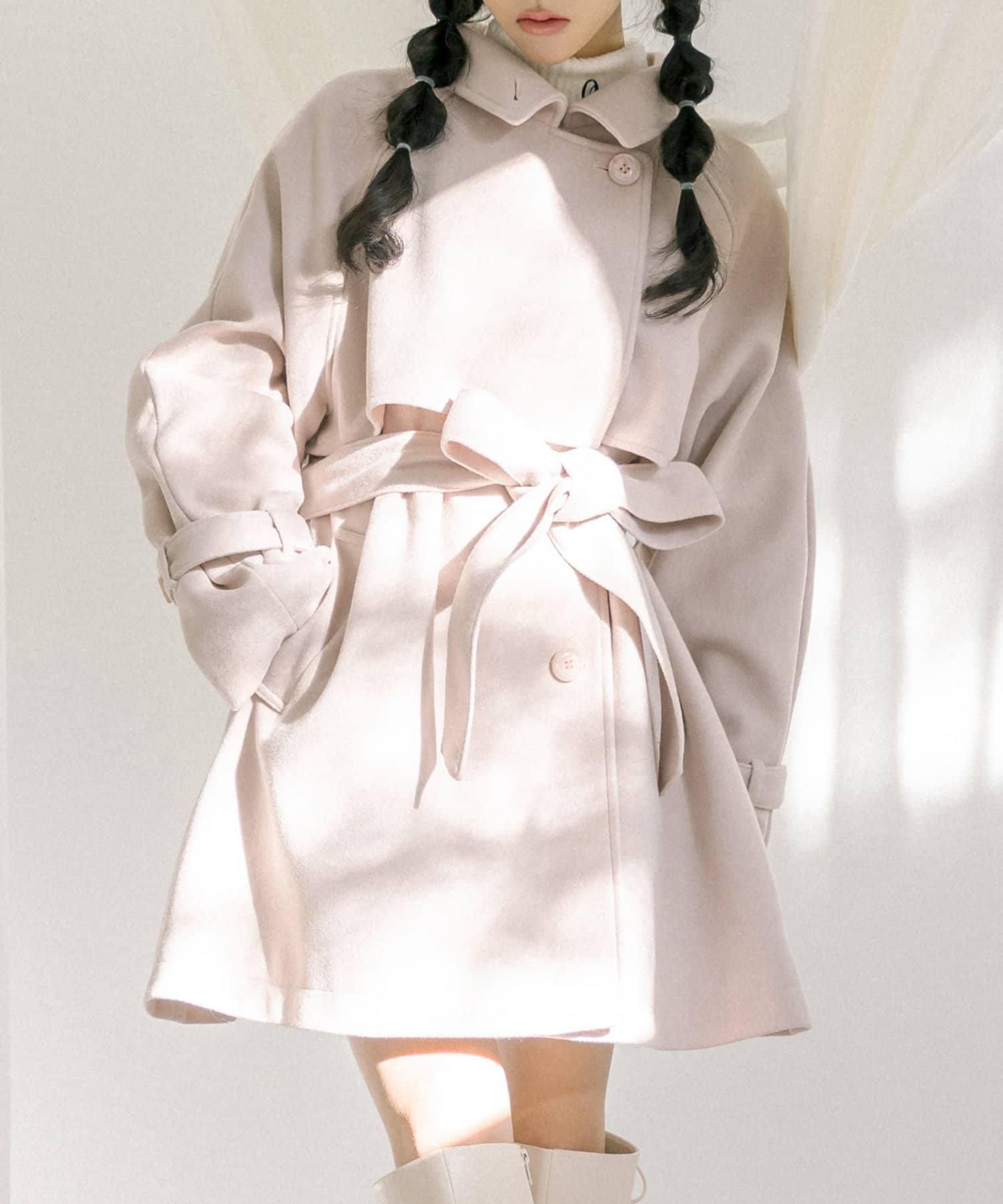 マルチカラーシャギーコート | OLIVE des OLIVE(オリーブ デ