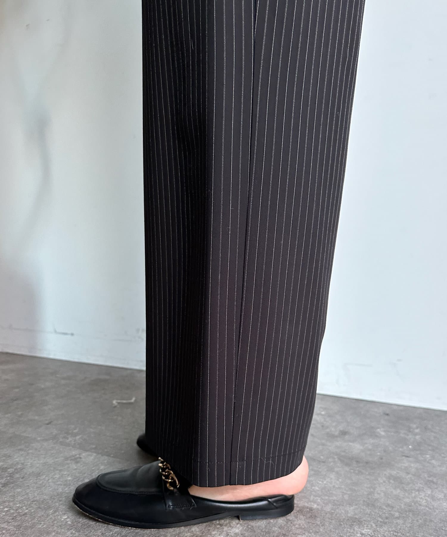 OUTLET(アウトレット) 【DouDou】ダブルストライプパンツ