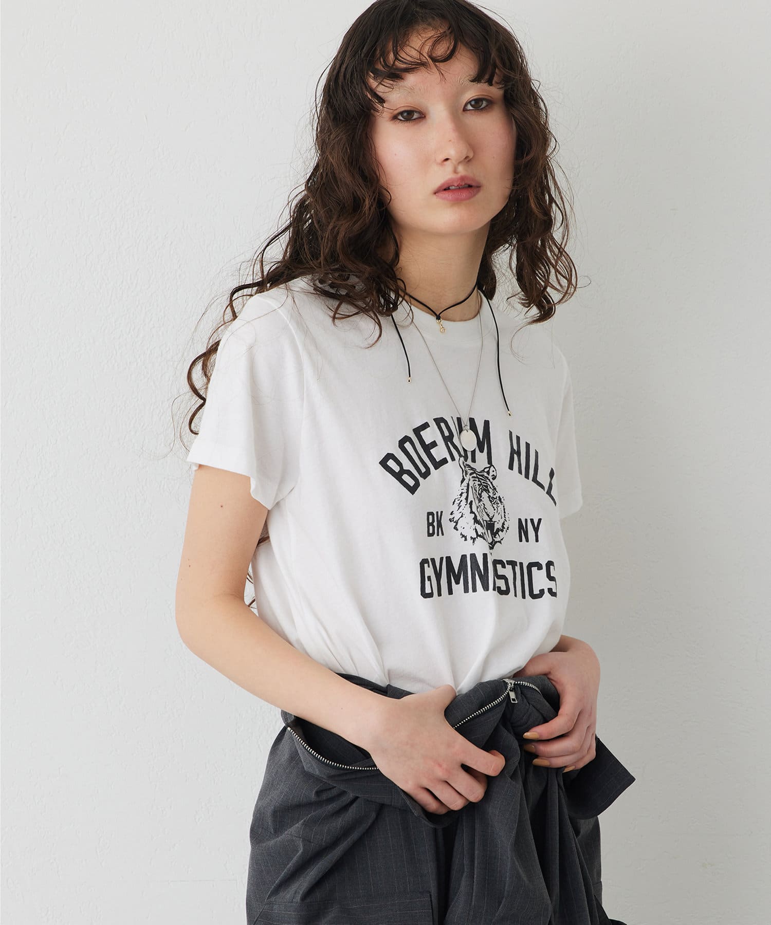 THE PAUSE】TIGER Tシャツ | Whim Gazette(ウィム ガゼット)レディース 