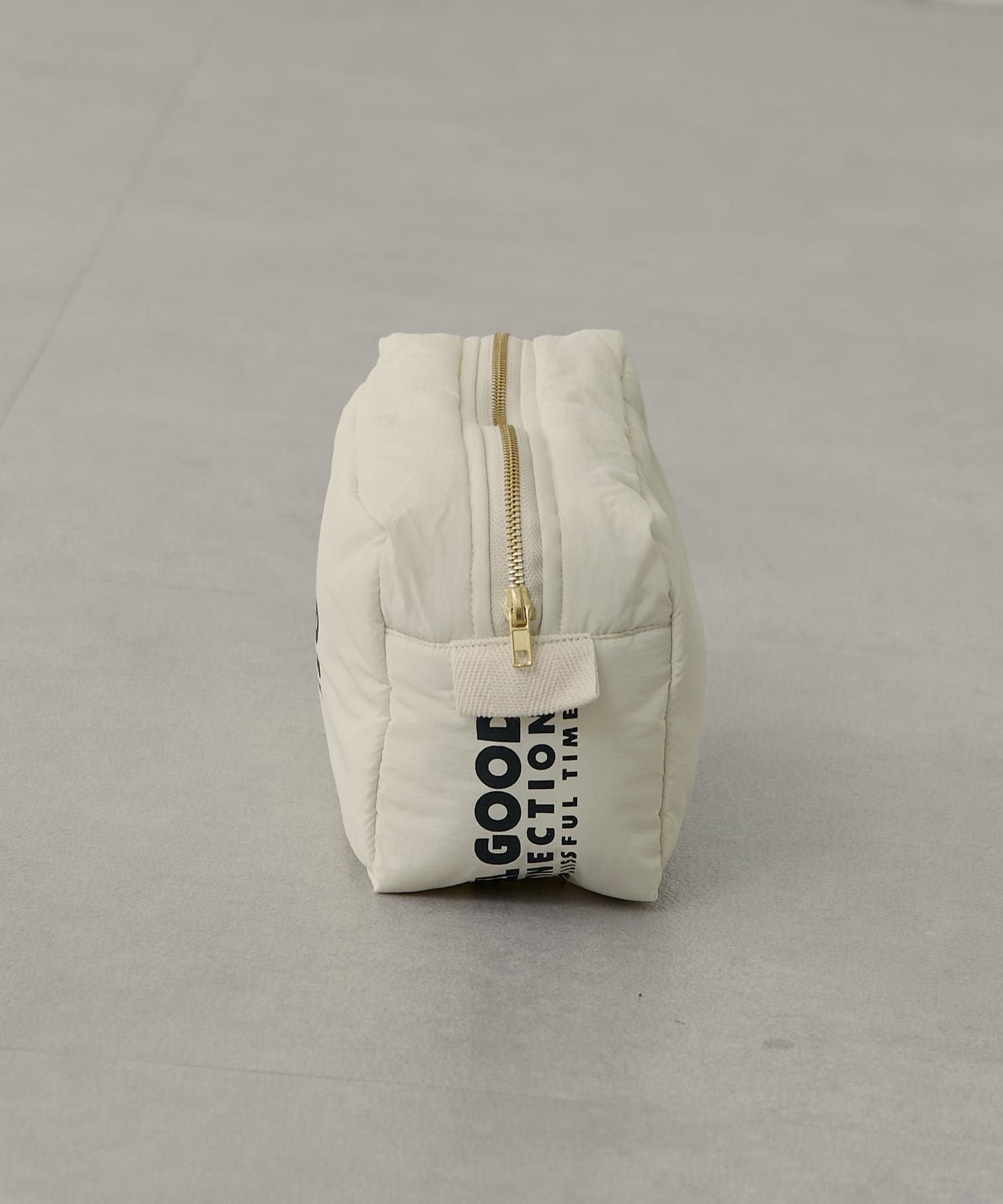 F&B】リサイクルポリエステル中わたポーチ | PUAL CE CIN