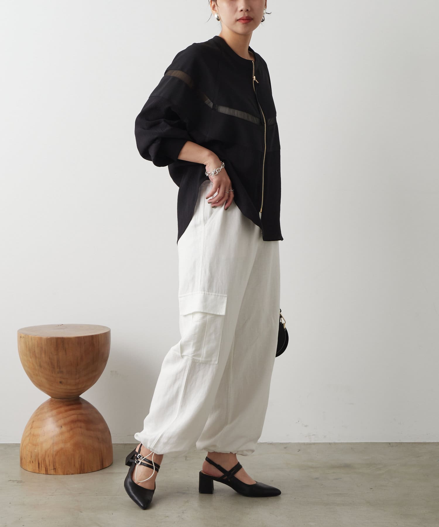 ジャケット・ブルゾン r.sao.yo0309 7/18(金)再値下げ！30%OFF】【seya. セヤ】RIVER BLOUSON NIGHT
