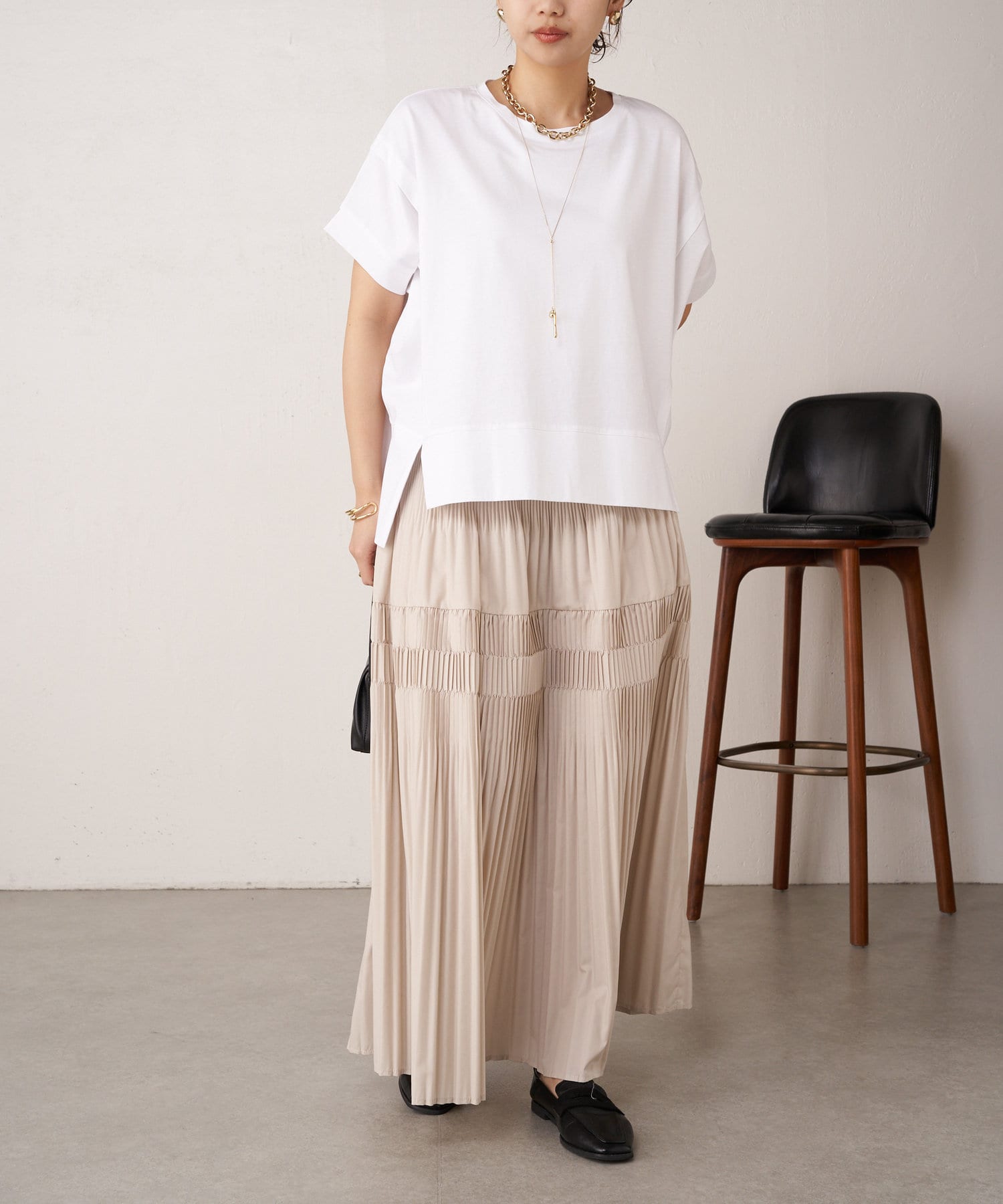 レビュー高評価のおせち贈り物 新色追加】【ジェナの定番】ビッグ変形Tシャツ | Jena espace トップス