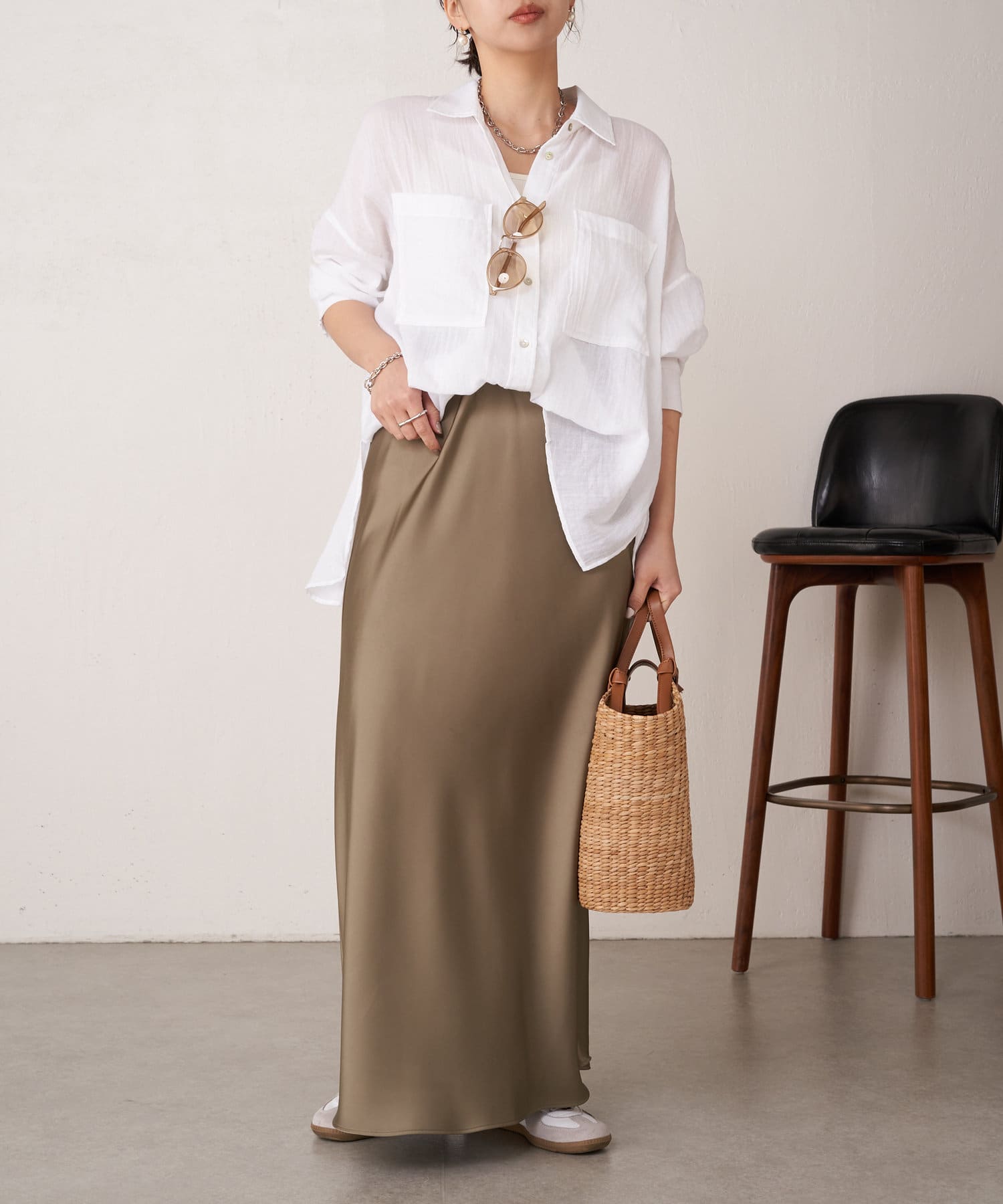 カーブシャーリングシャツ | Jena espace merveilleux(ジェナ
