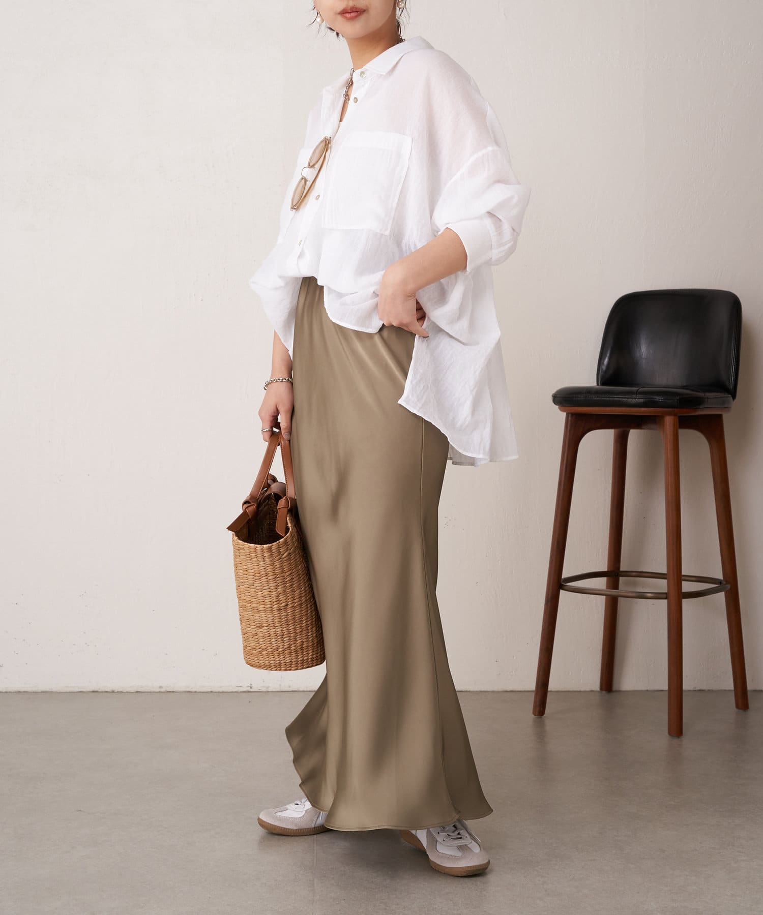 カーブシャーリングシャツ | Jena espace merveilleux(ジェナ