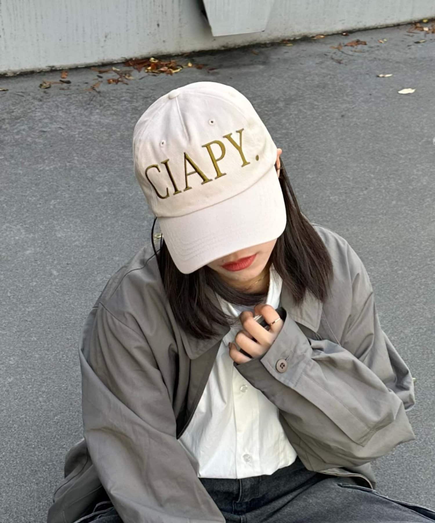 CIAOPANIC TYPY(チャオパニックティピー) 【UNISEX】ロゴ刺繍キャップ