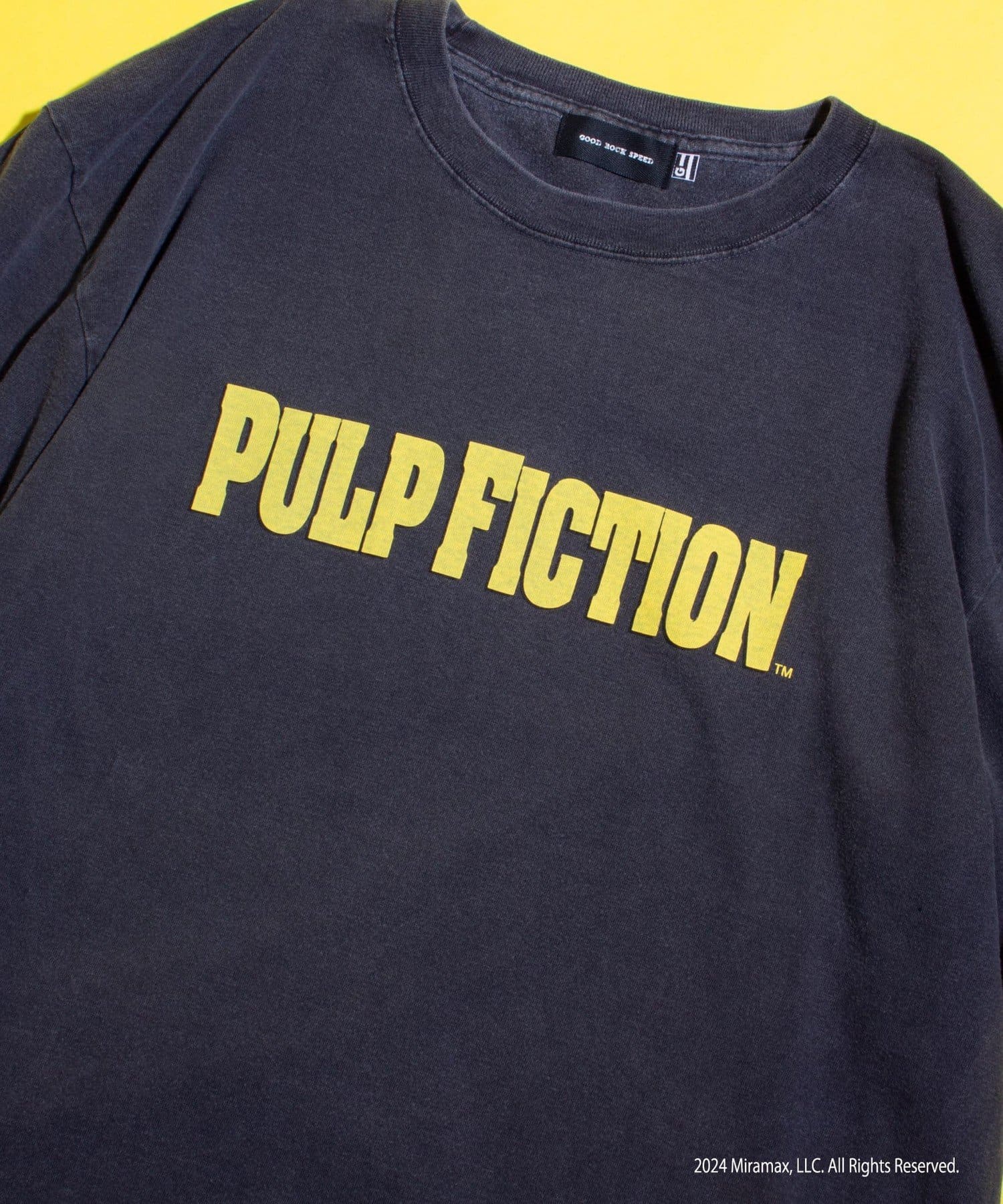 GOOD ROCK SPEED】PLUP FICTION ピグメントTシャツ | FREDY
