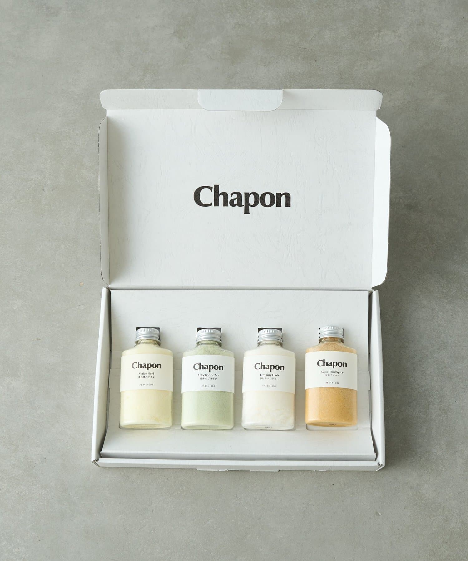 BIRTHDAY BAR(バースデイバー) Chapon　アロマ入浴剤　4本セット