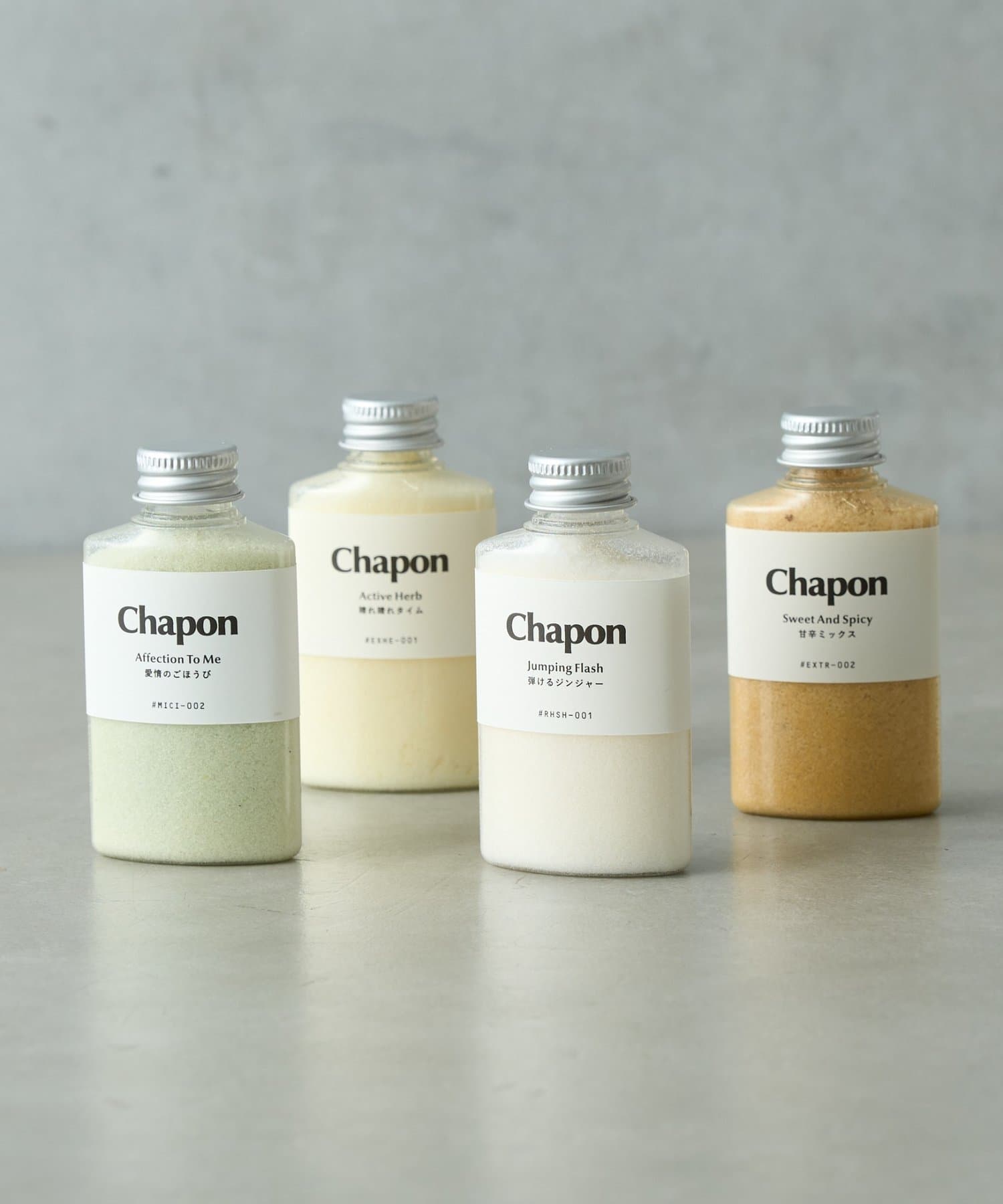 BIRTHDAY BAR(バースデイバー) Chapon　アロマ入浴剤　4本セット