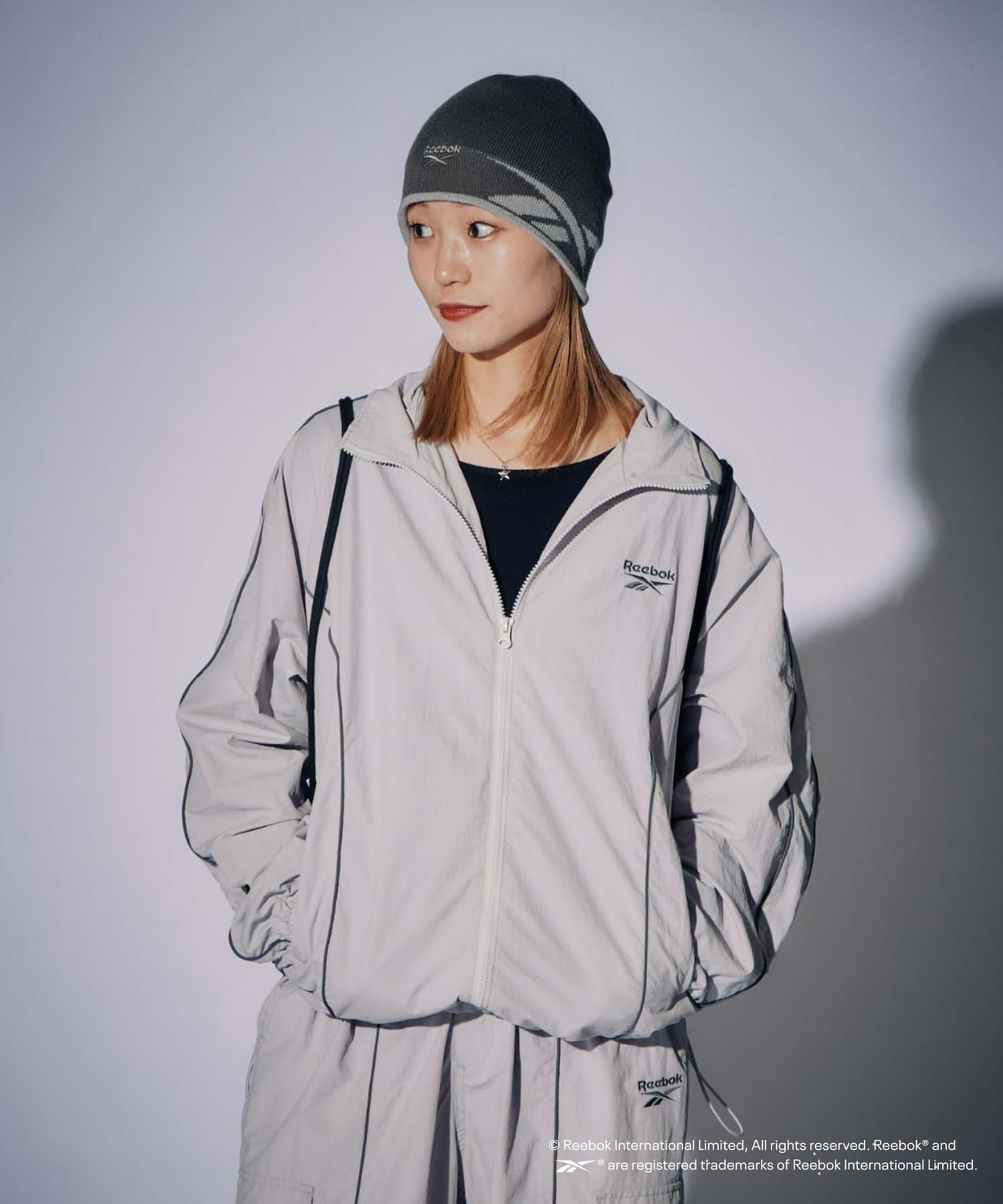 Reebok別注】ナイロンパイピングトラックジャケット | CIAOPANIC TYPY 