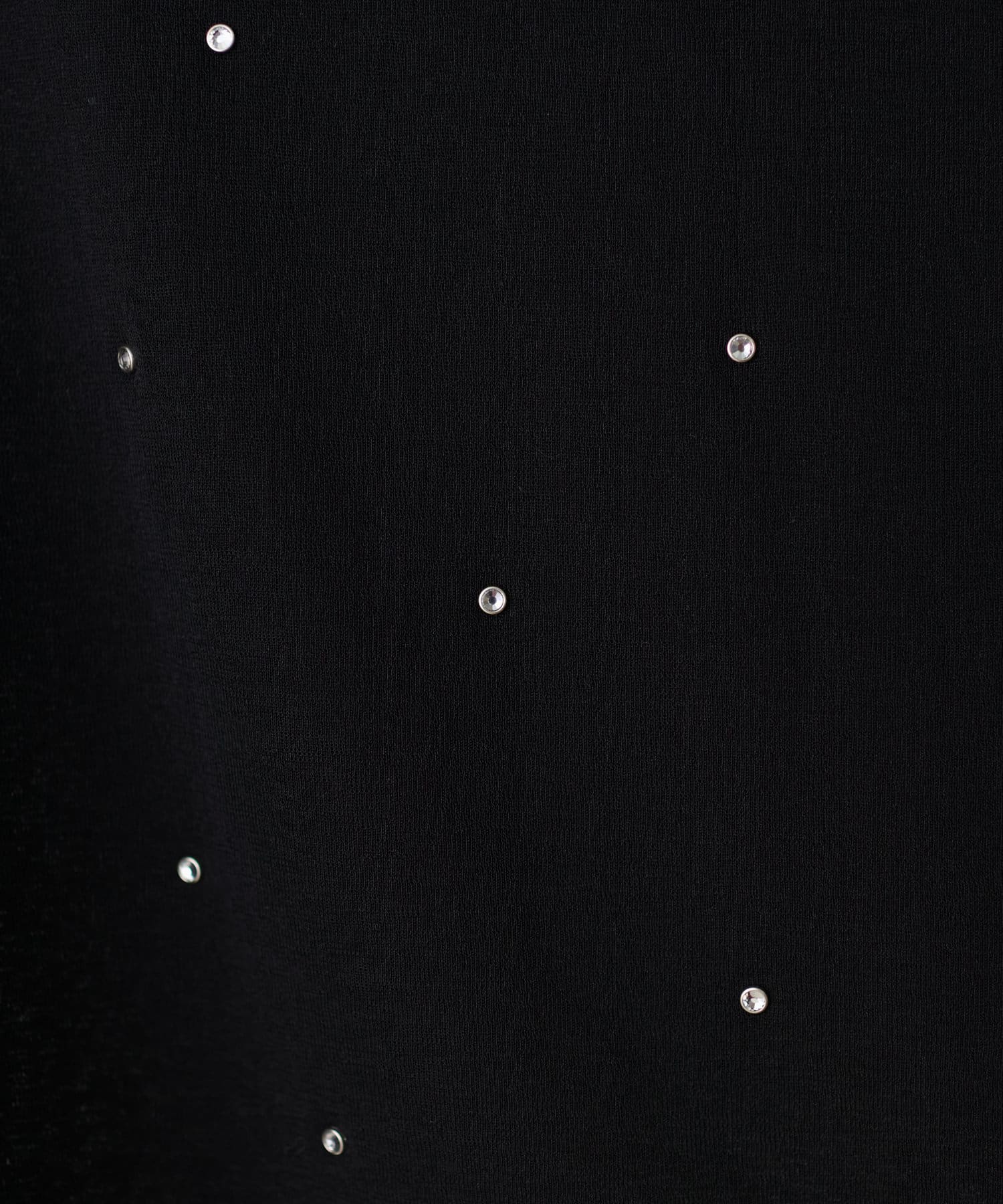 natural couture(ナチュラルクチュール) ホットフィックスシアーハイネックTOPS