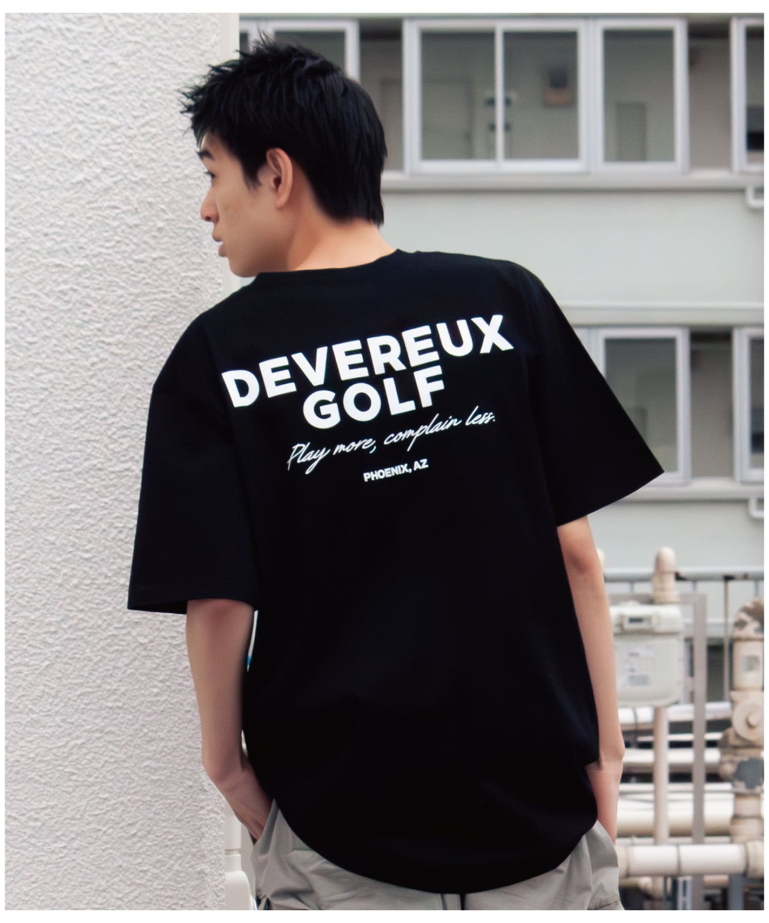 twoles(トゥレス) 【DEVEREUX GOLF】Back Logo T