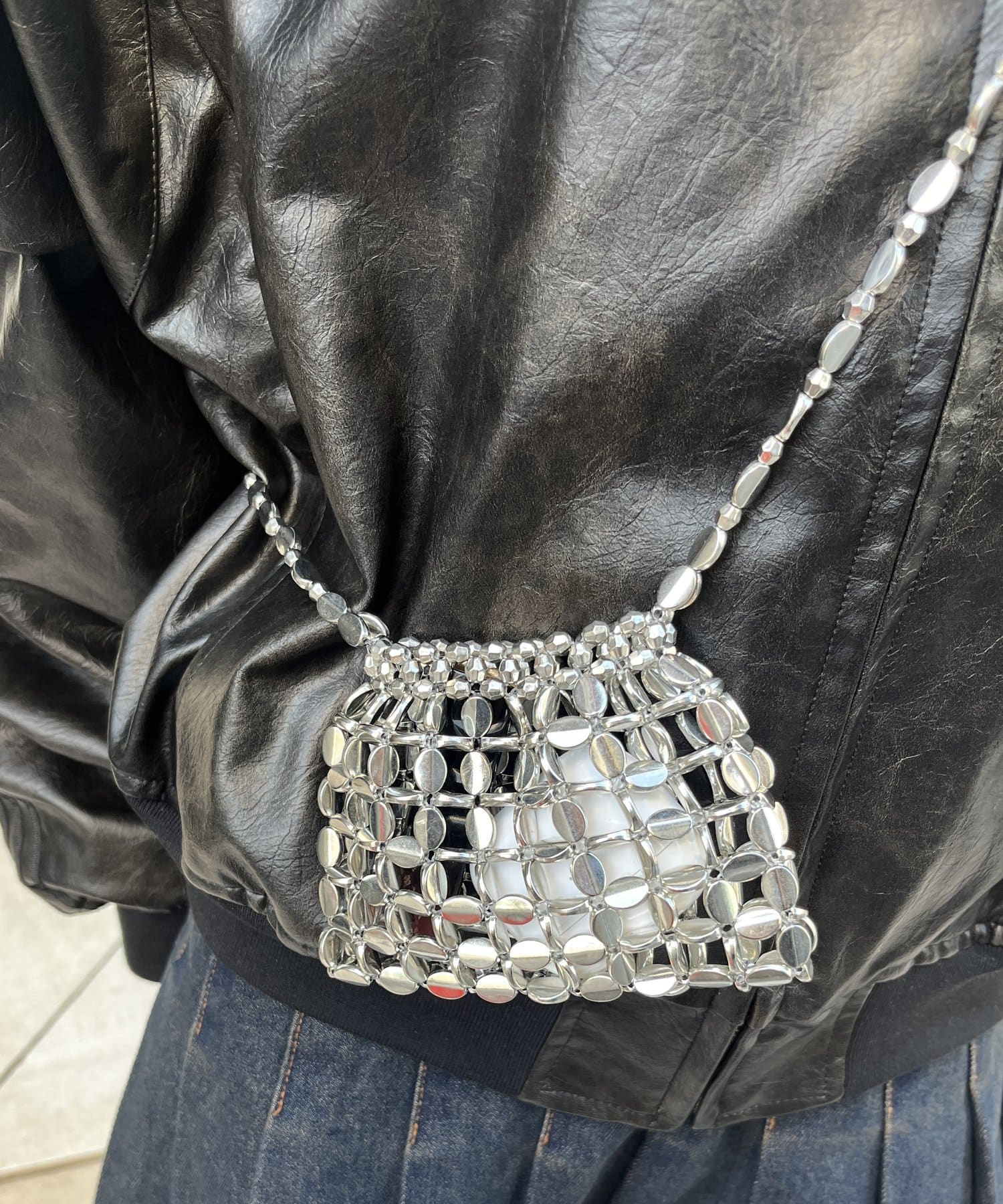 メタルビーズミニミニBAG | WHO'S WHO gallery(フーズフー