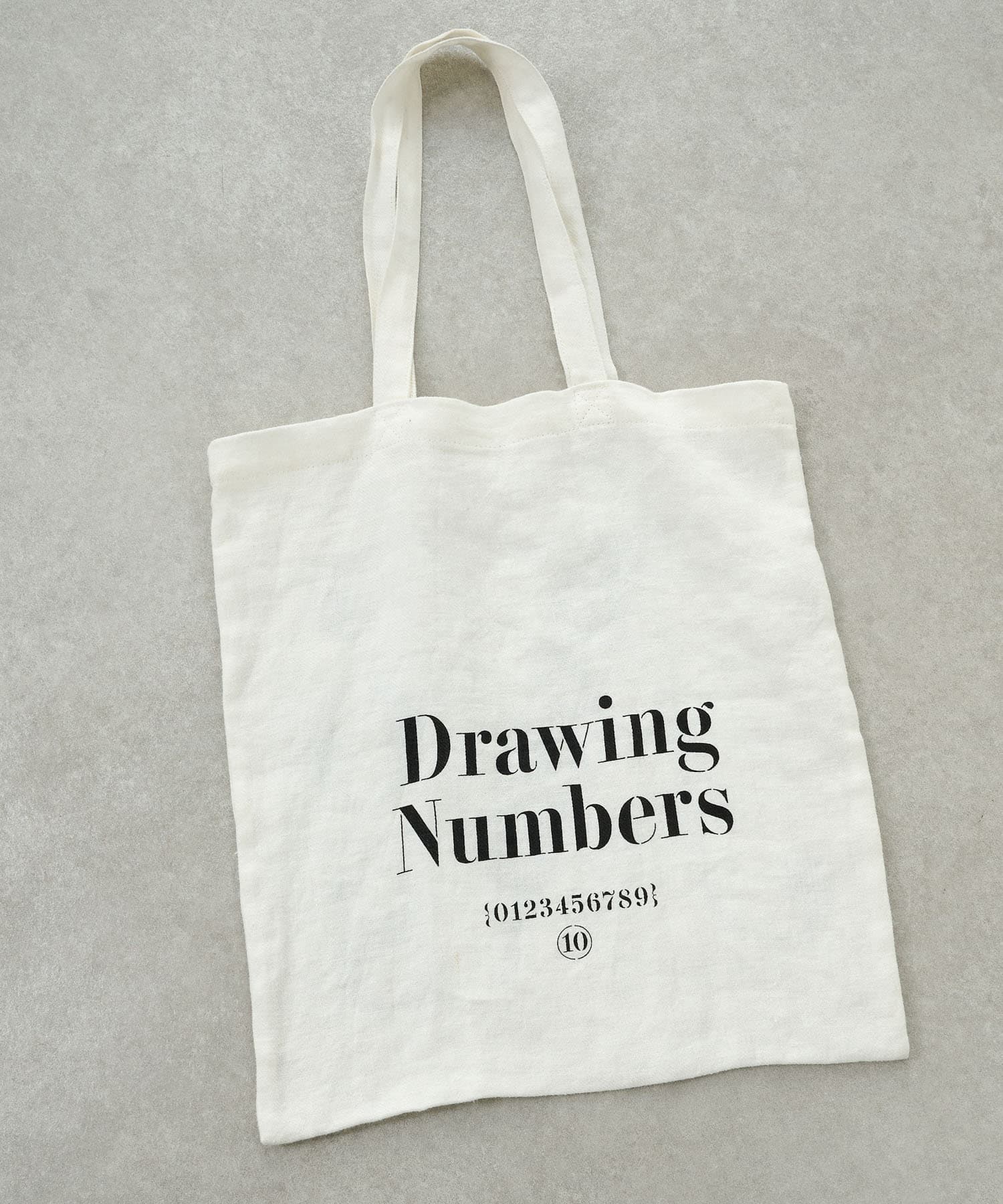 Drawing Numbers(ドローイングナンバーズ) 10周年ナンバーズトートバッグ