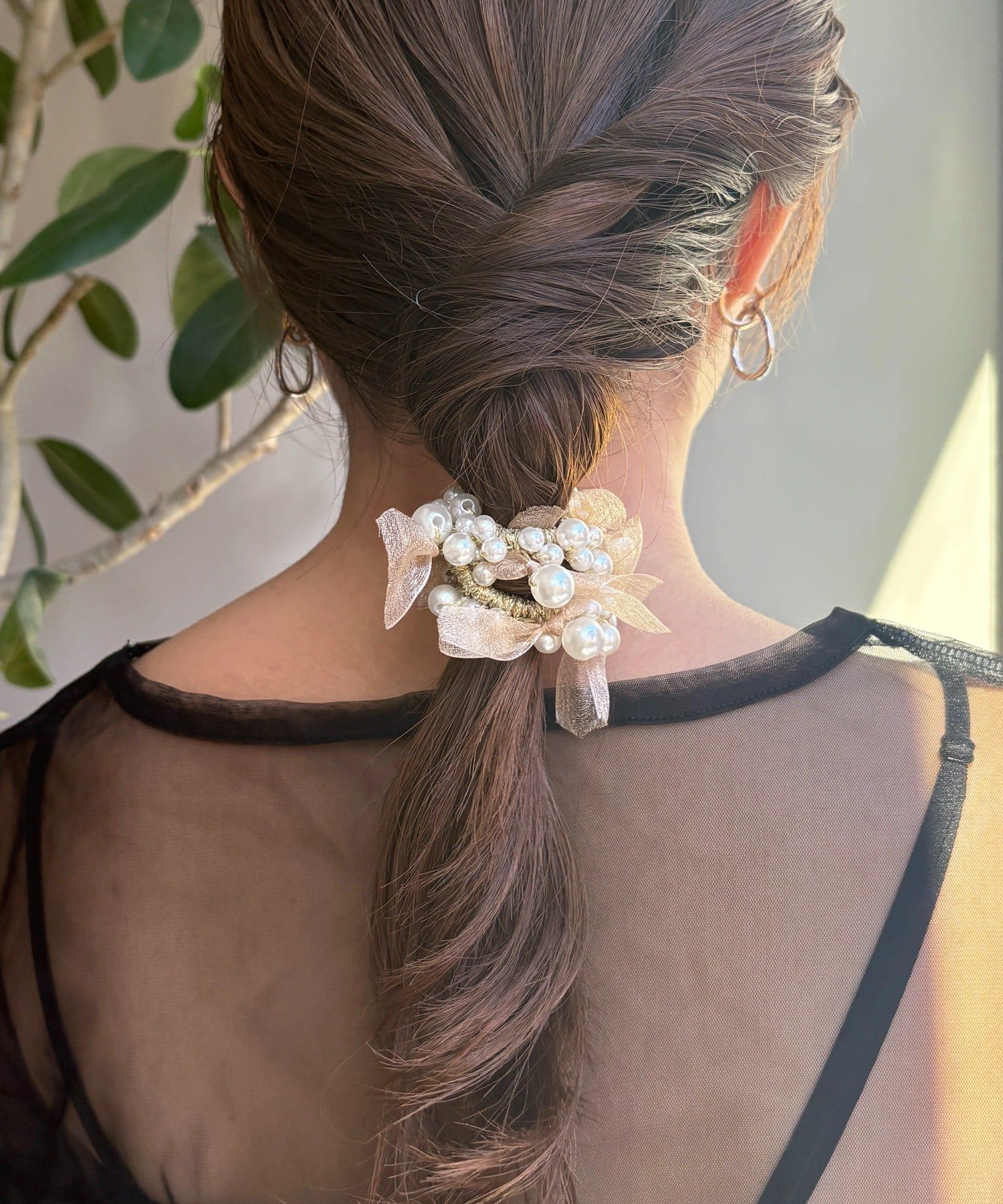 Lattice(ラティス) 【WEB限定/人気の為再入荷】【オケージョン】パールヘアゴム